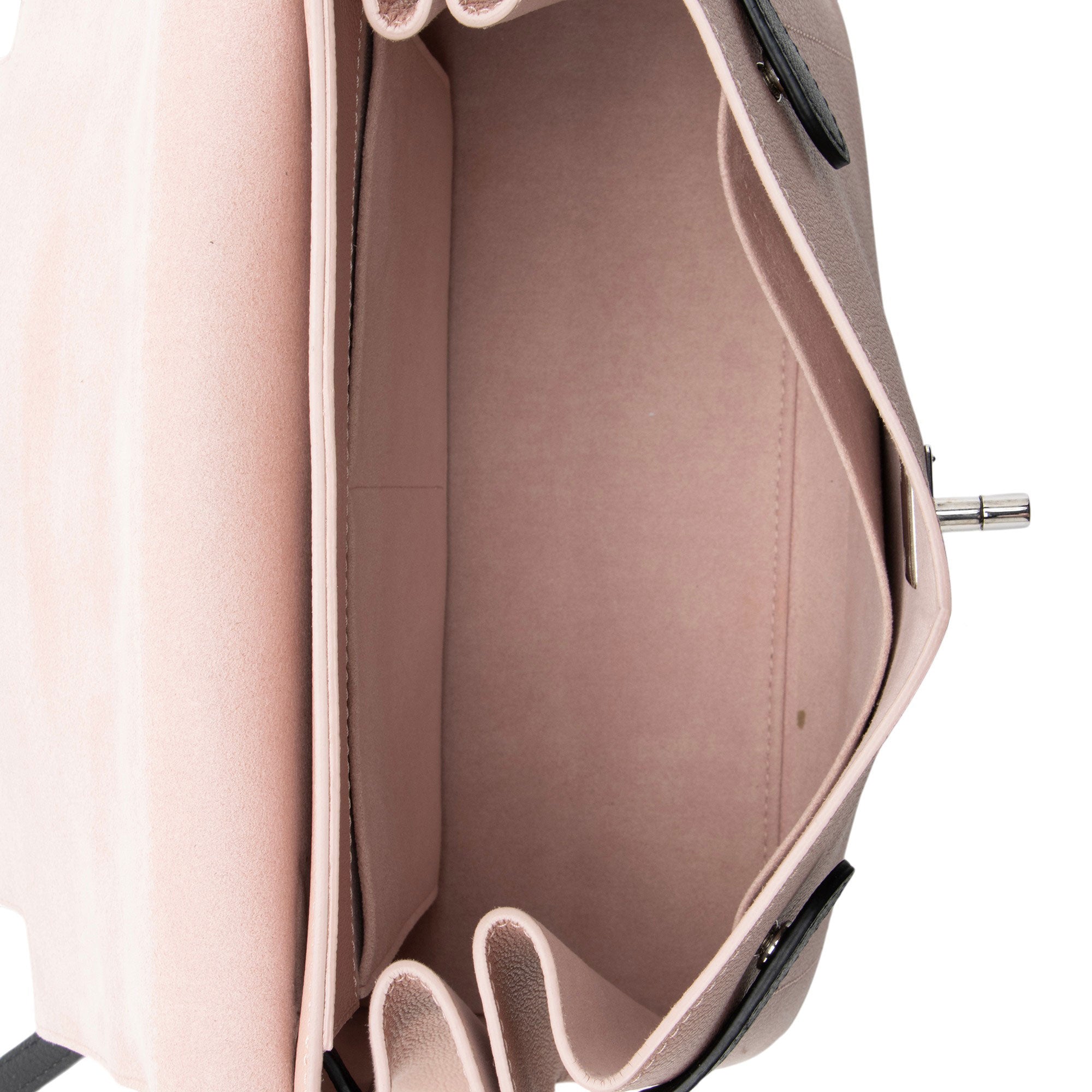 Louis Vuitton Calfskin Lockme Ever MM Top Handle