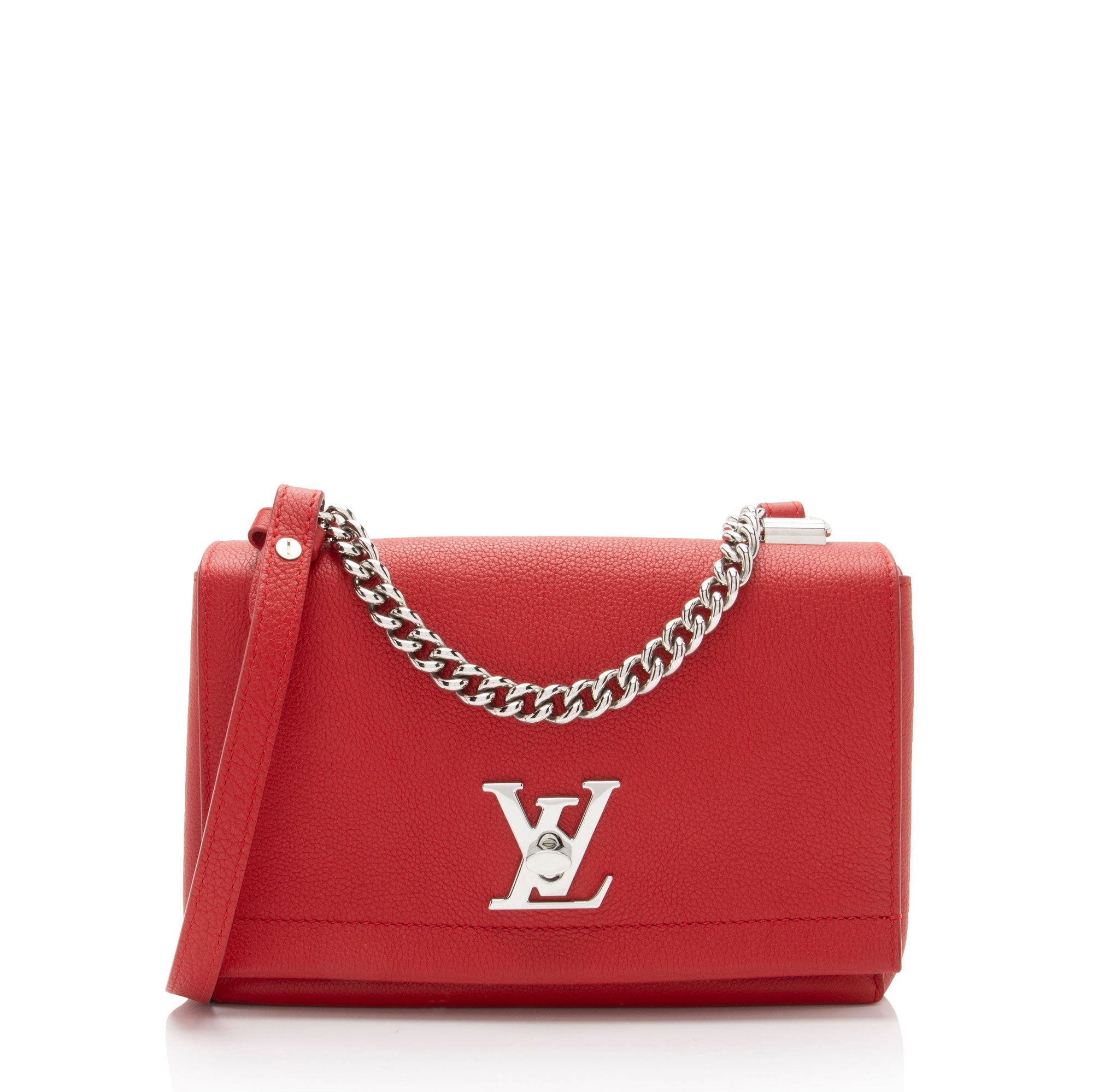 Louis Vuitton Calfskin Lockme II BB Shoulder Bag (SHF-LWCQaA)