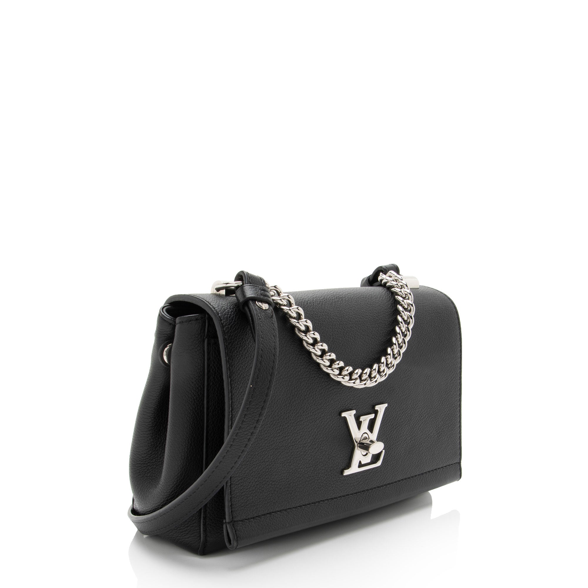 Louis Vuitton Calfskin Lockme II BB Shoulder Bag