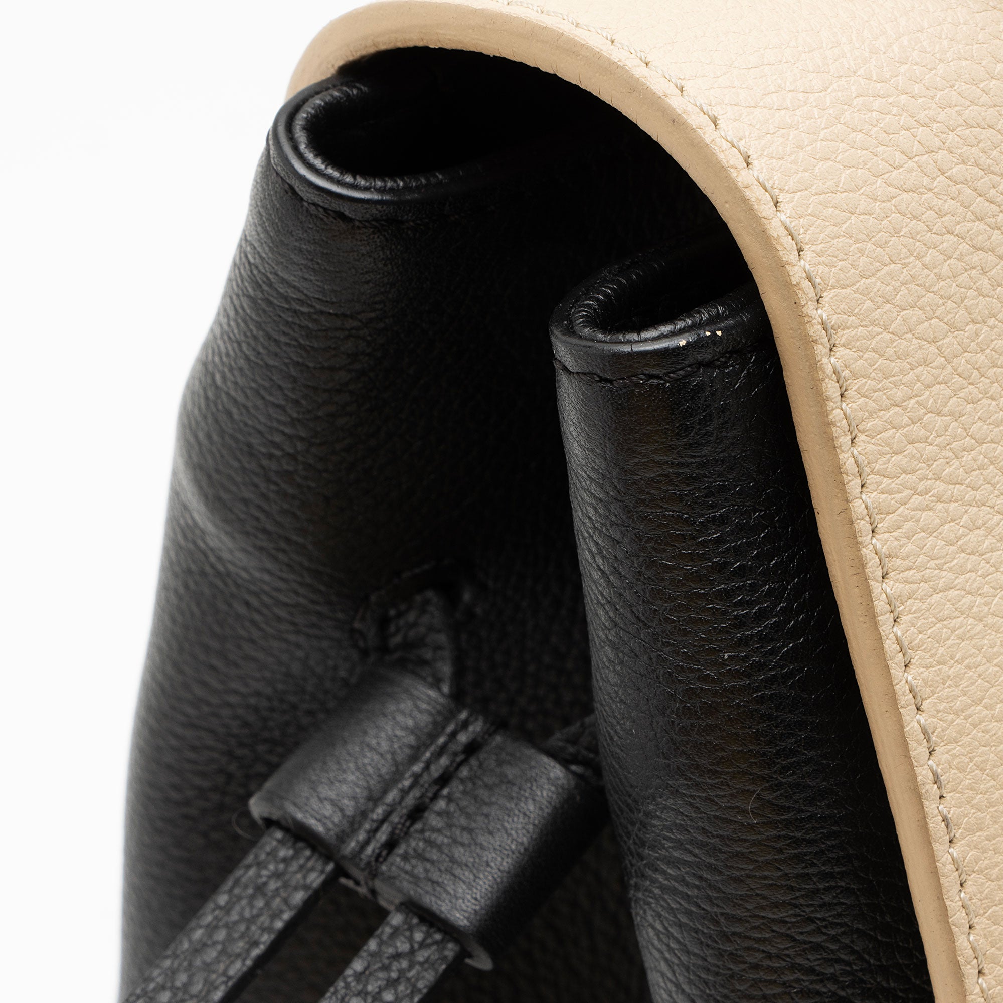 Louis Vuitton Calfskin Lockme MM Satchel