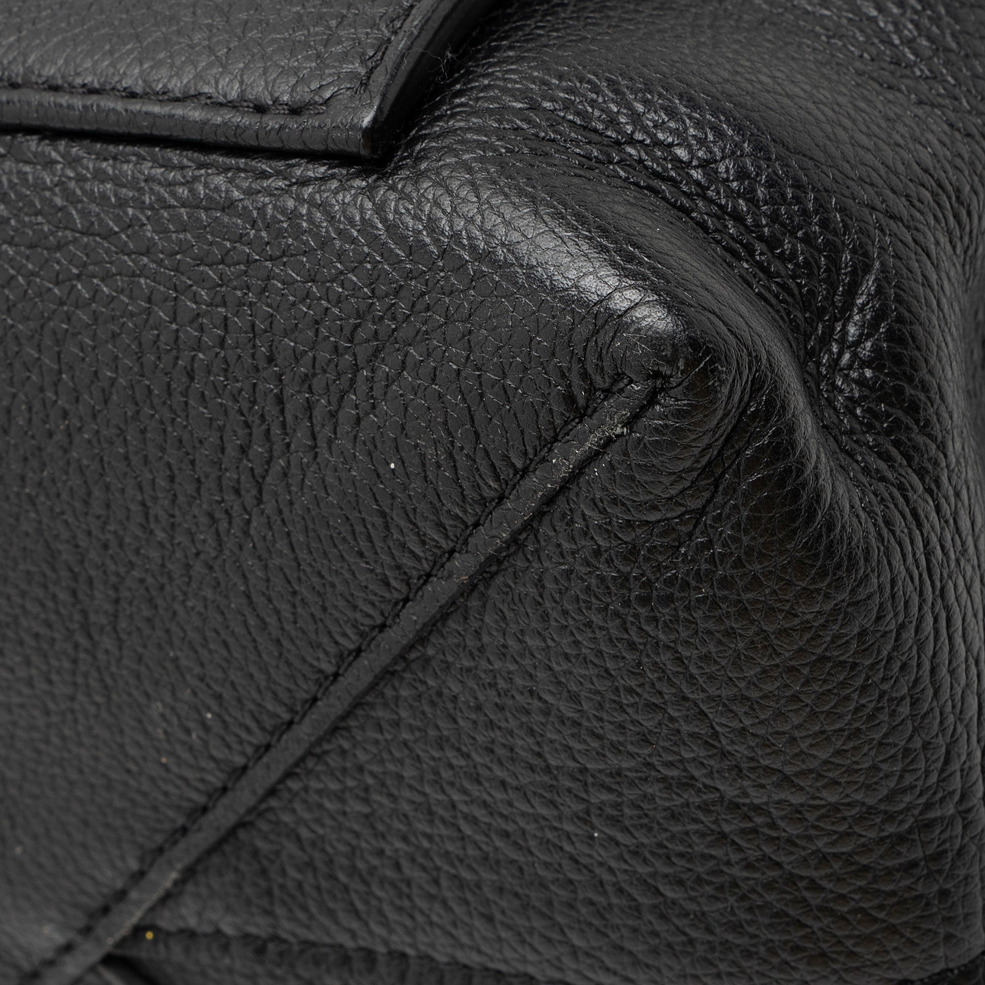 Louis Vuitton Calfskin Lockme MM Satchel