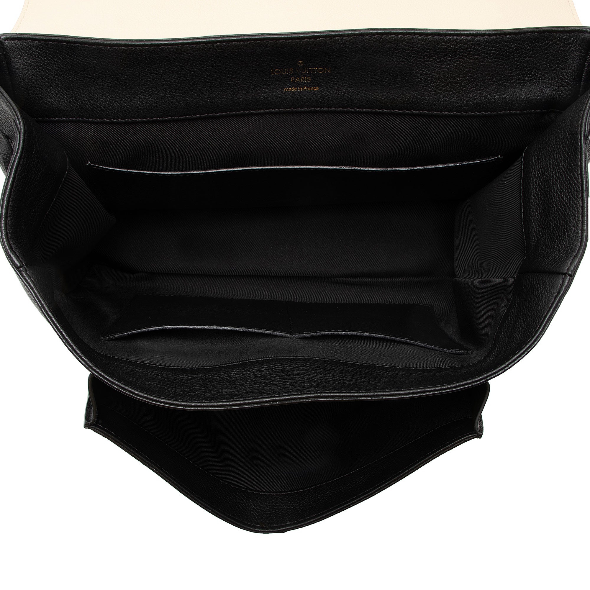 Louis Vuitton Calfskin Lockme MM Satchel