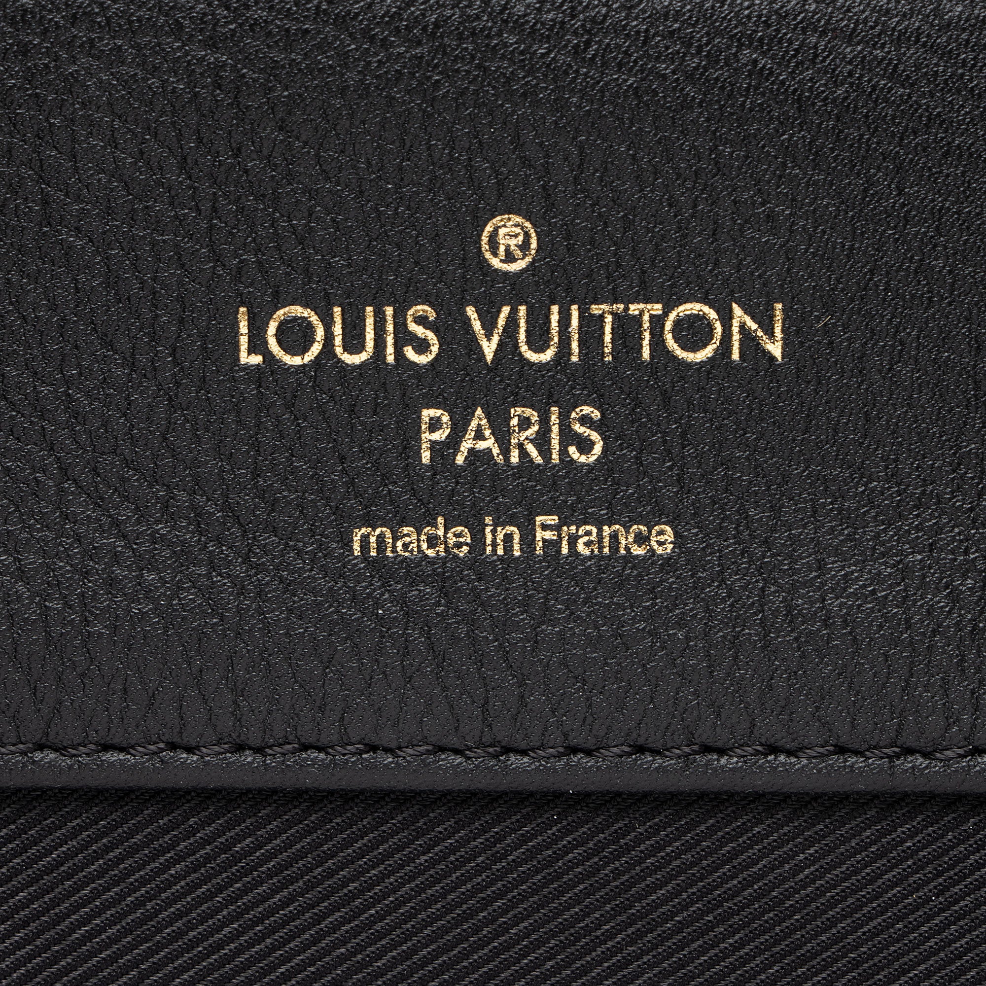Louis Vuitton Calfskin Lockme MM Satchel