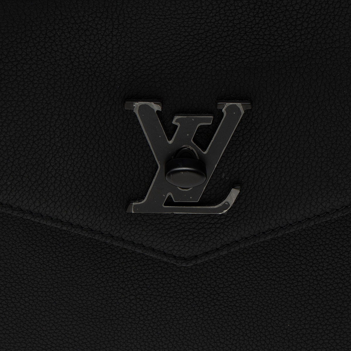 Louis Vuitton Calfskin Lockme MM Tote
