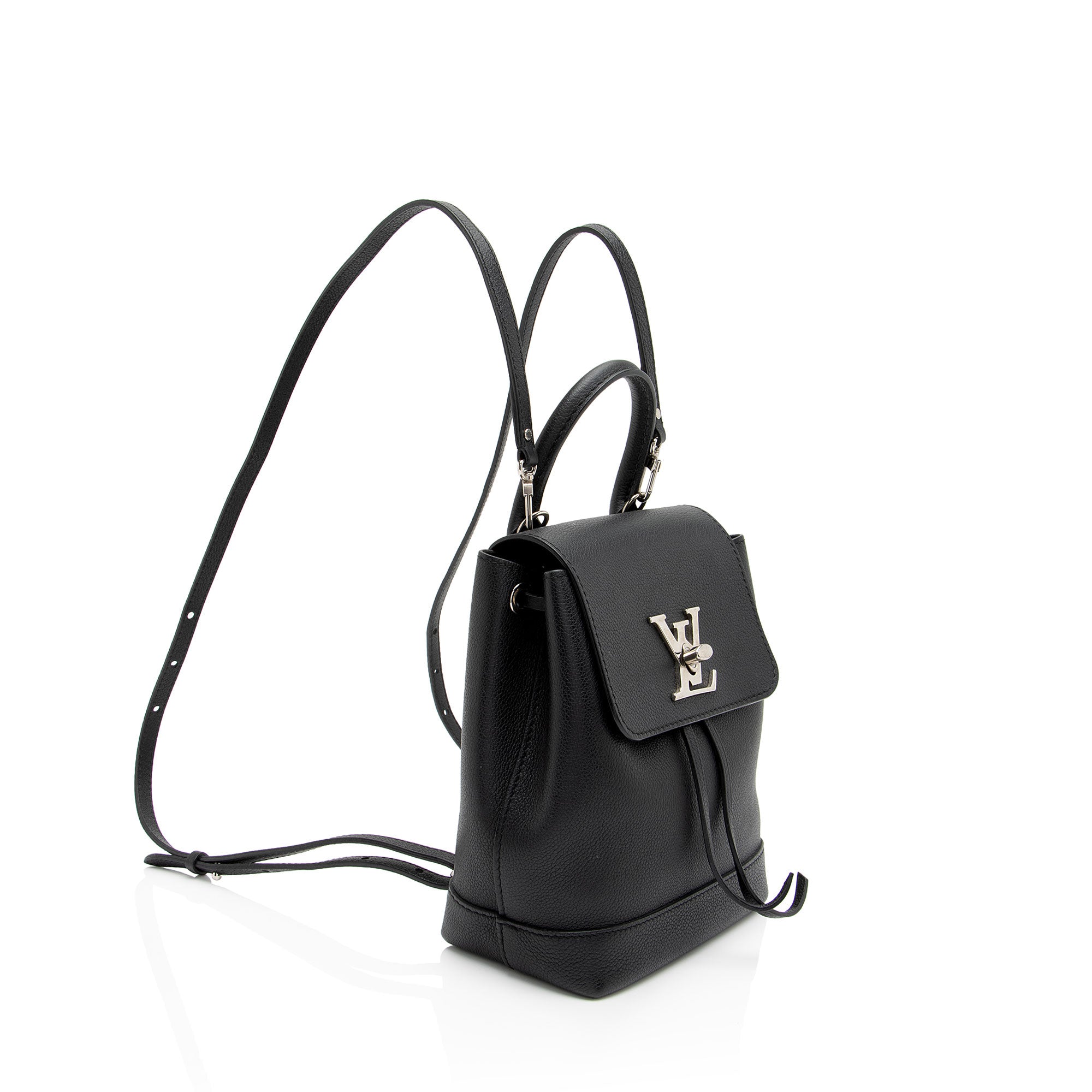 Louis Vuitton Calfskin Lockme Mini Backpack