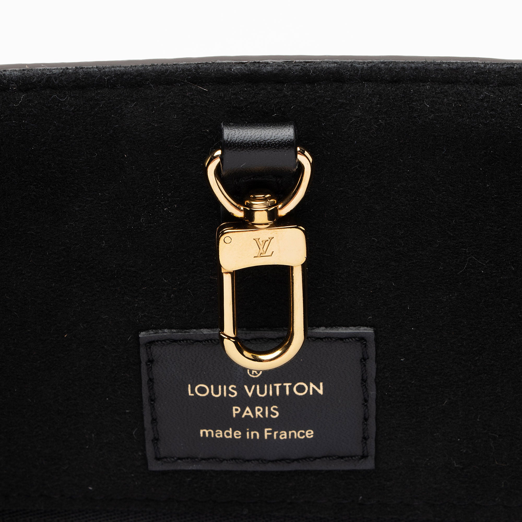 Louis Vuitton Calfskin Monogram Canvas Fold Tote MM