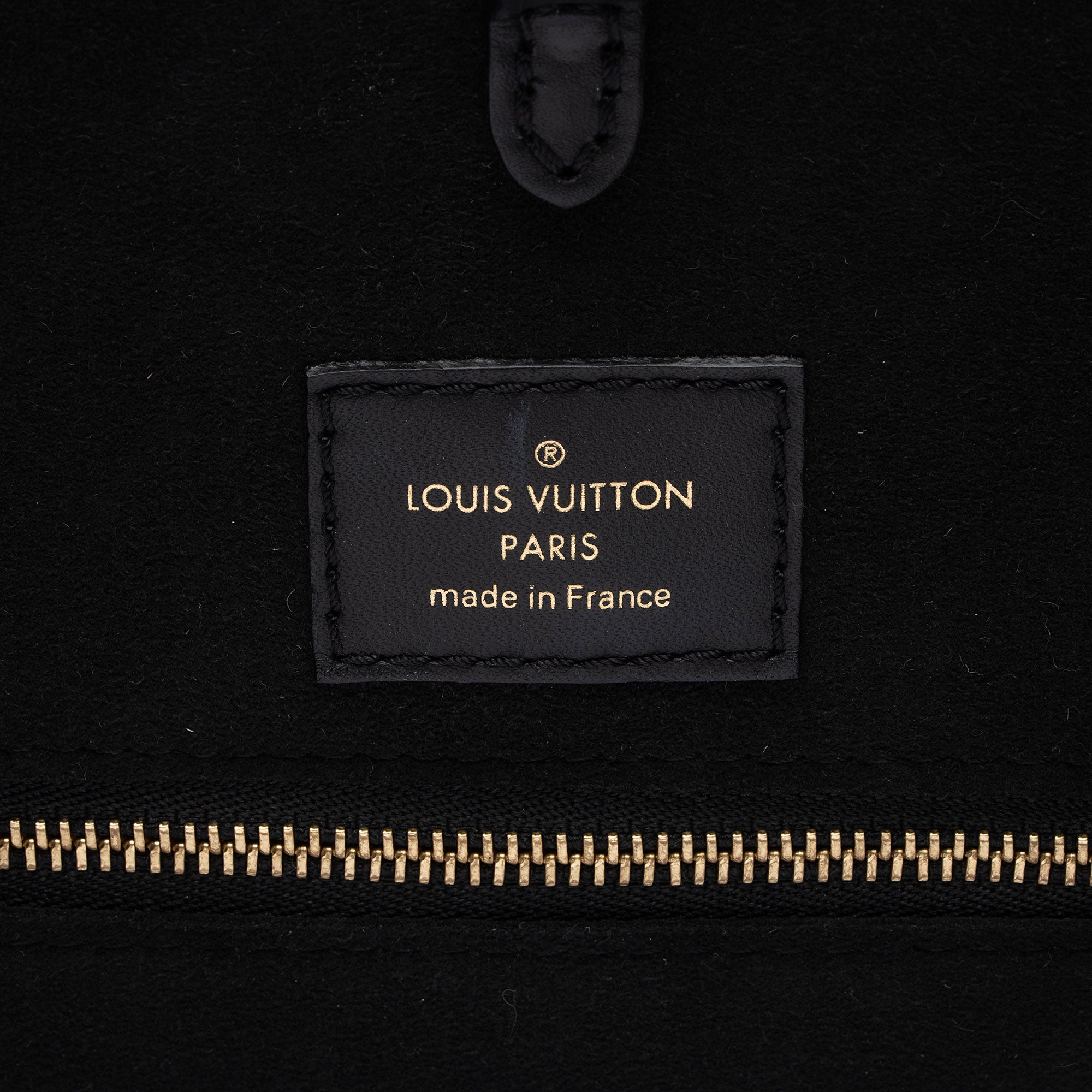 Louis Vuitton Calfskin Monogram Canvas Fold Tote MM