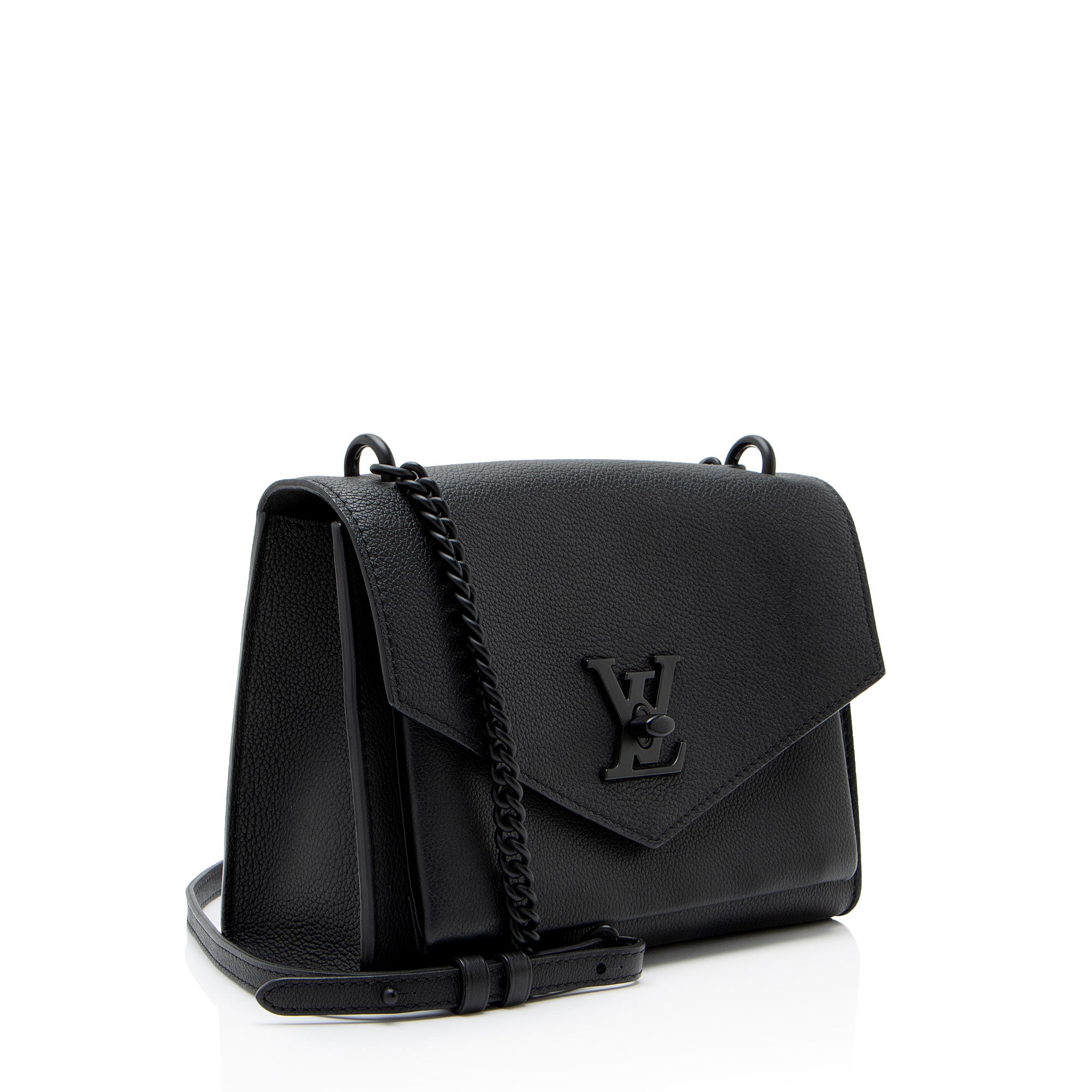 Louis Vuitton Calfskin Mylockme BB Shoulder Bag