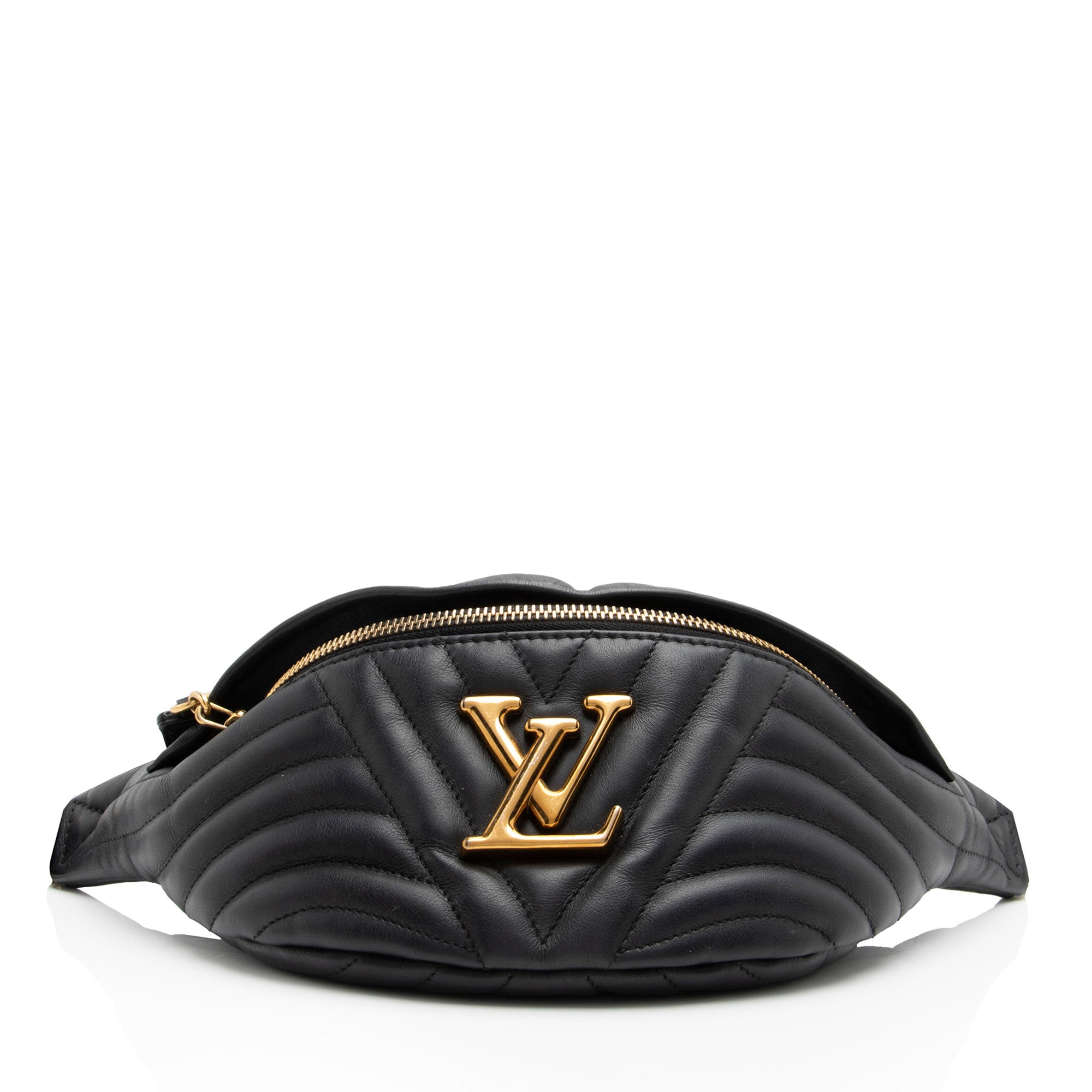 Louis Vuitton Calfskin New Wave Bumbag (SHF-X9NvBU)