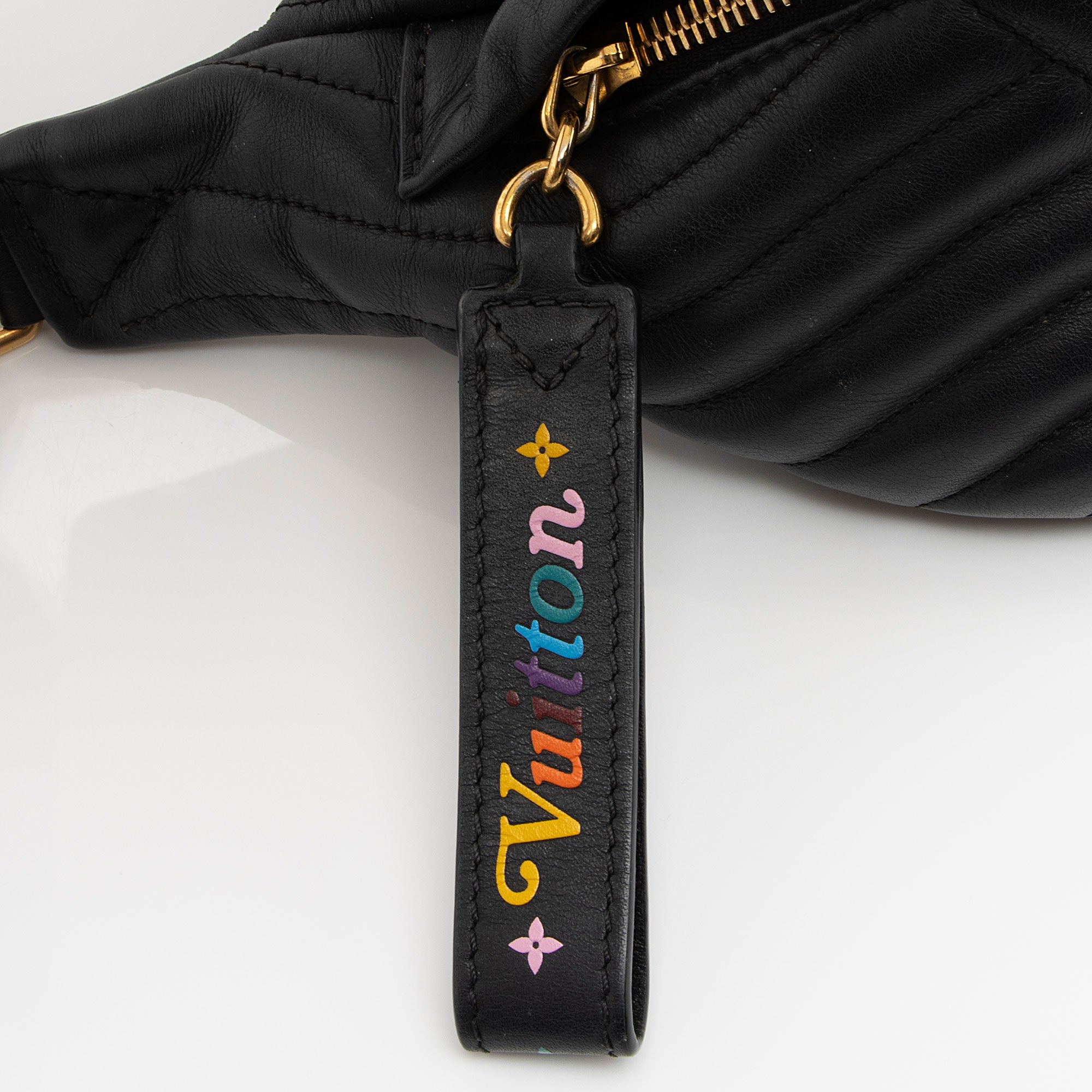 Louis Vuitton Calfskin New Wave Bumbag (SHF-X9NvBU)