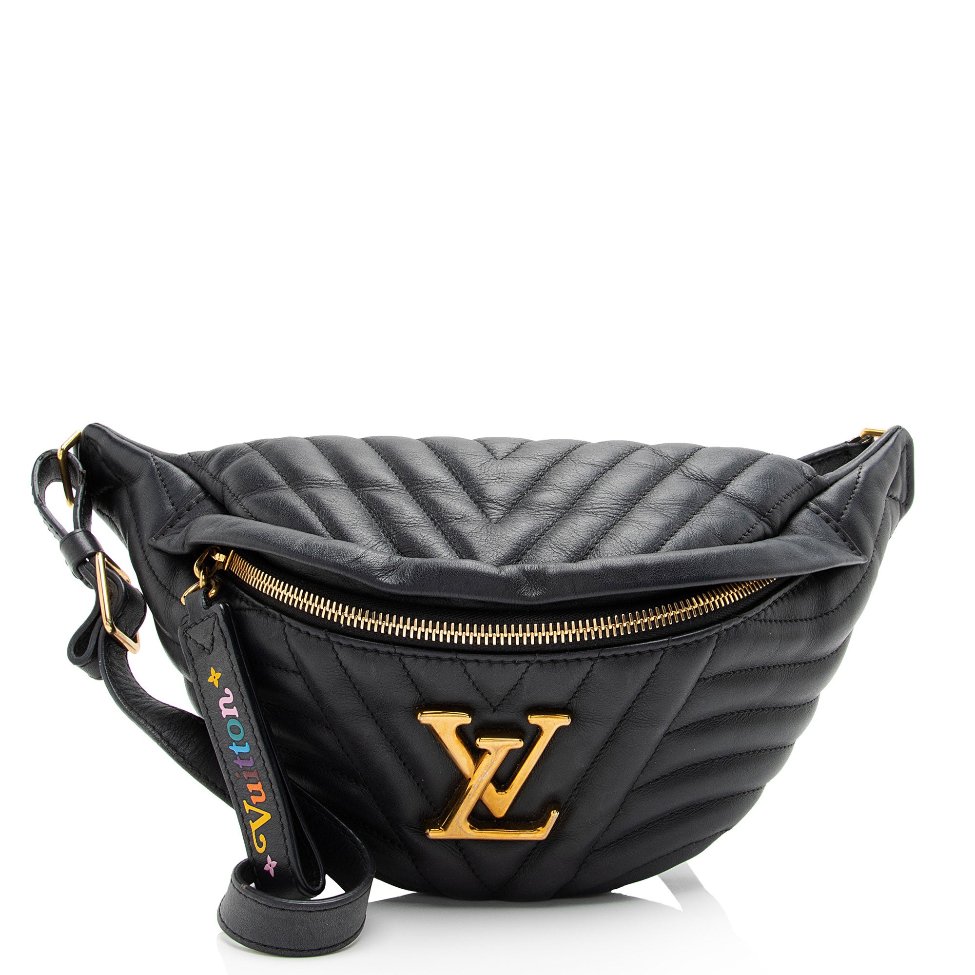 Louis Vuitton Calfskin New Wave Bumbag (SHF-X9NvBU)