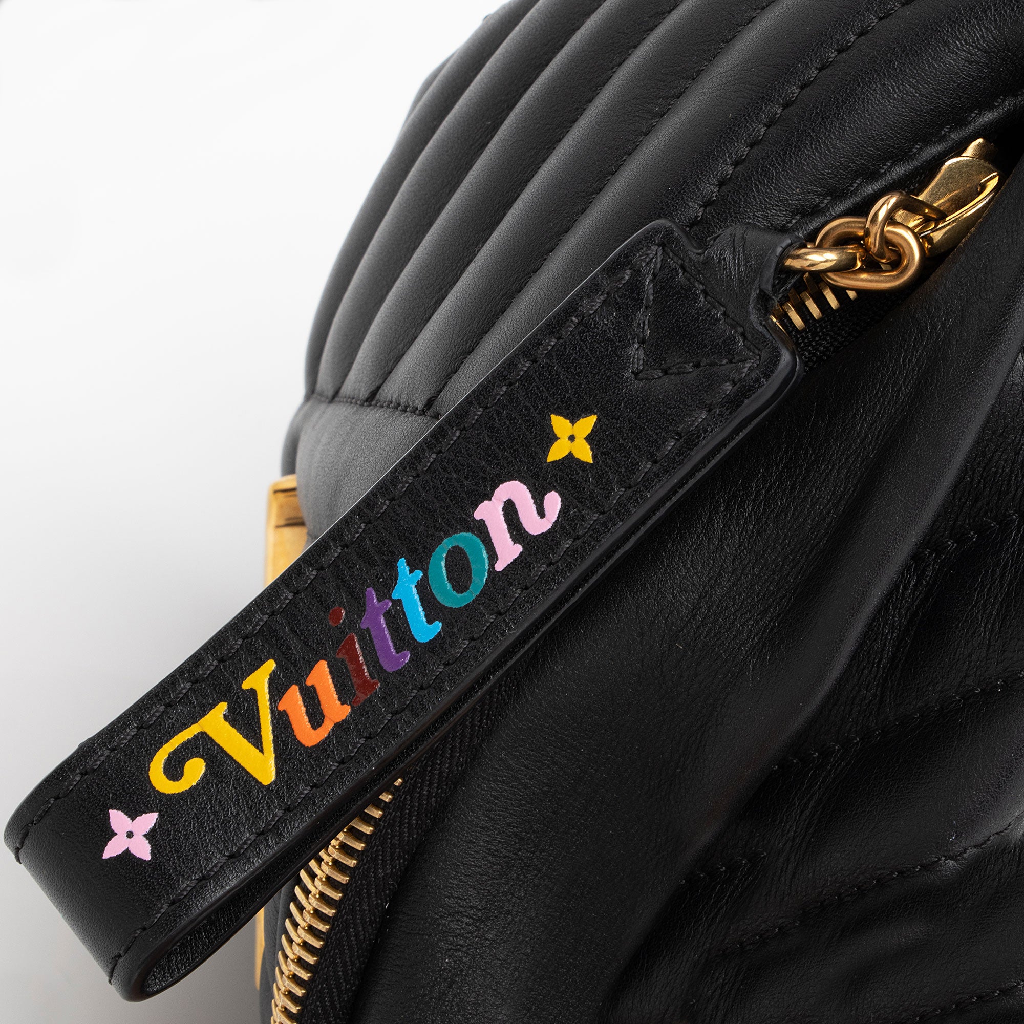 Louis Vuitton Calfskin New Wave Bumbag (SHF-gSN15r)