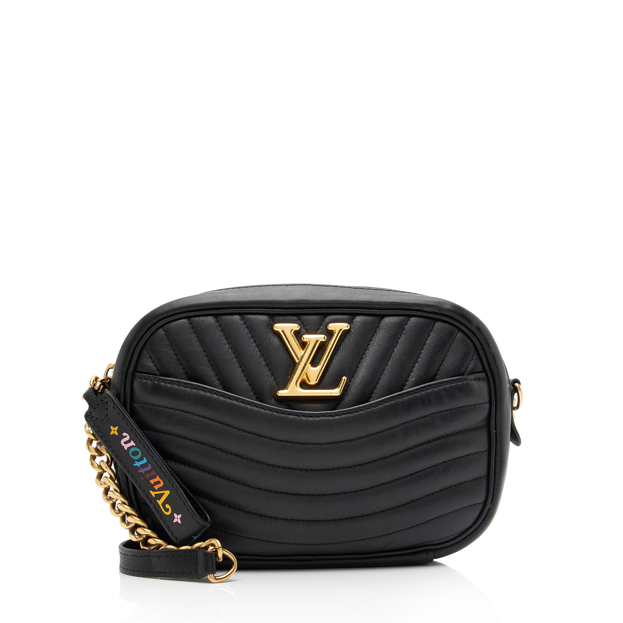 Louis Vuitton Calfskin New Wave Camera Bag - FINAL SALE (SHF-BnCJ0L)