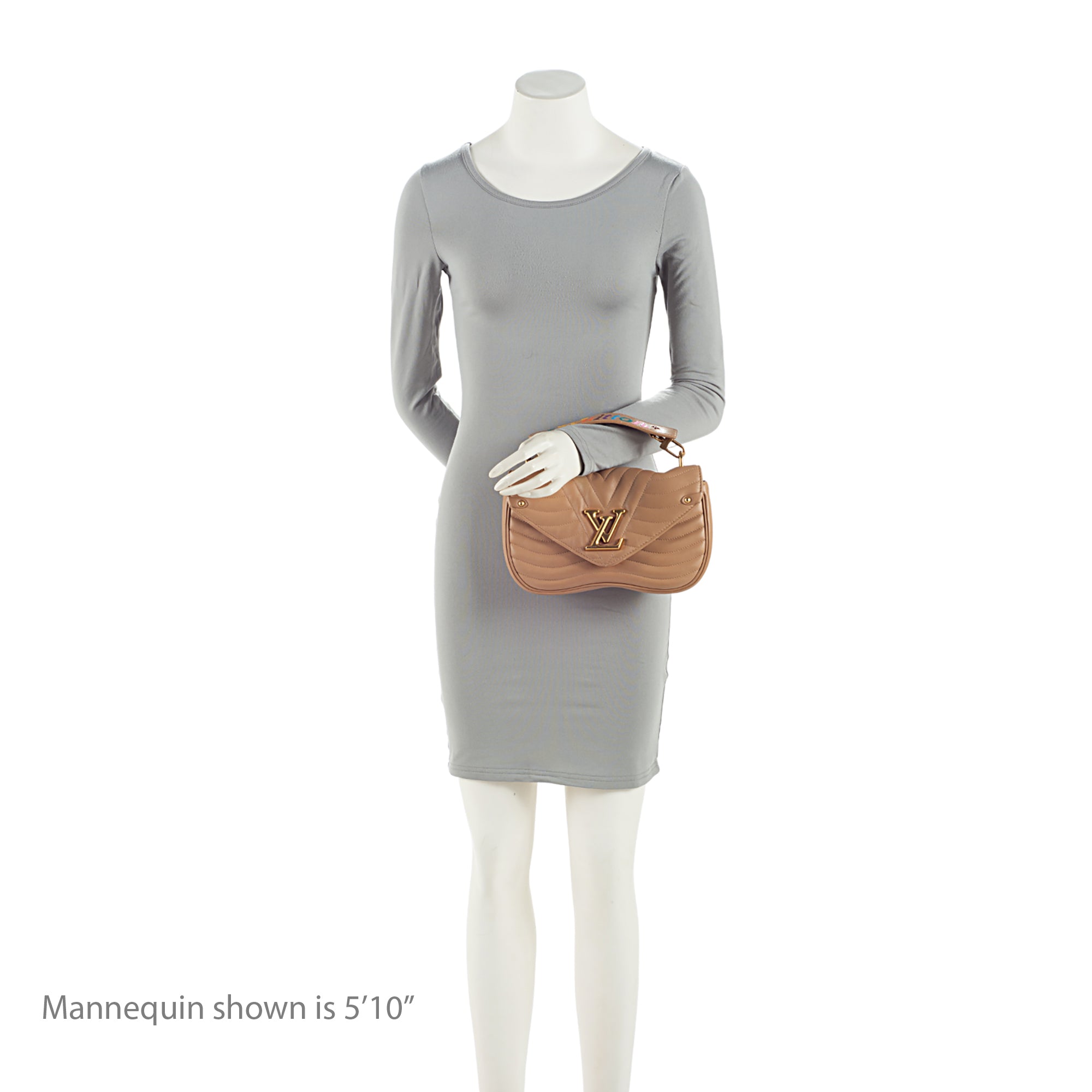 Louis Vuitton Calfskin New Wave Chain MM Shoulder Bag - FINAL SALE (SHF-BC4Bgk)