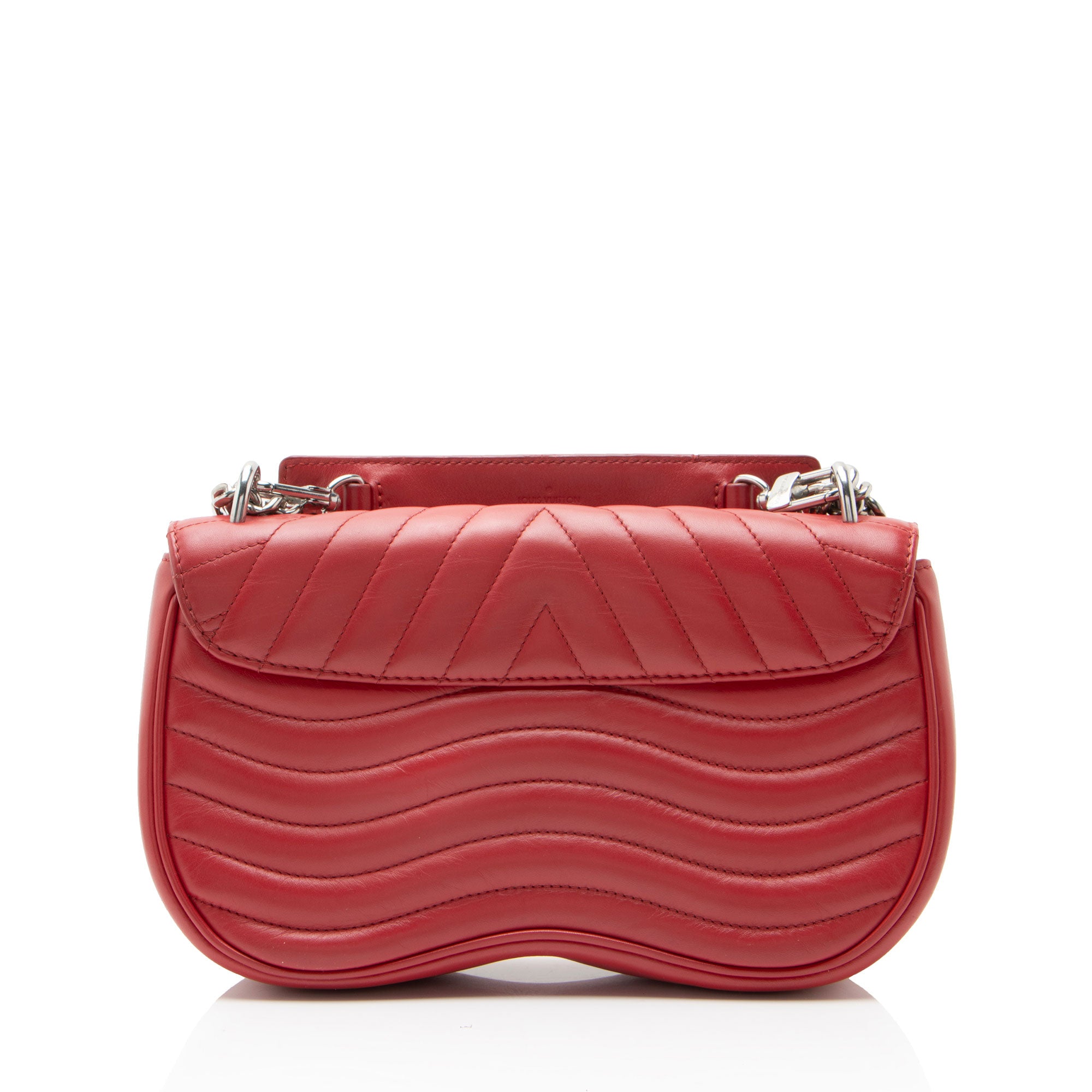 Louis Vuitton Calfskin New Wave Chain MM Shoulder Bag