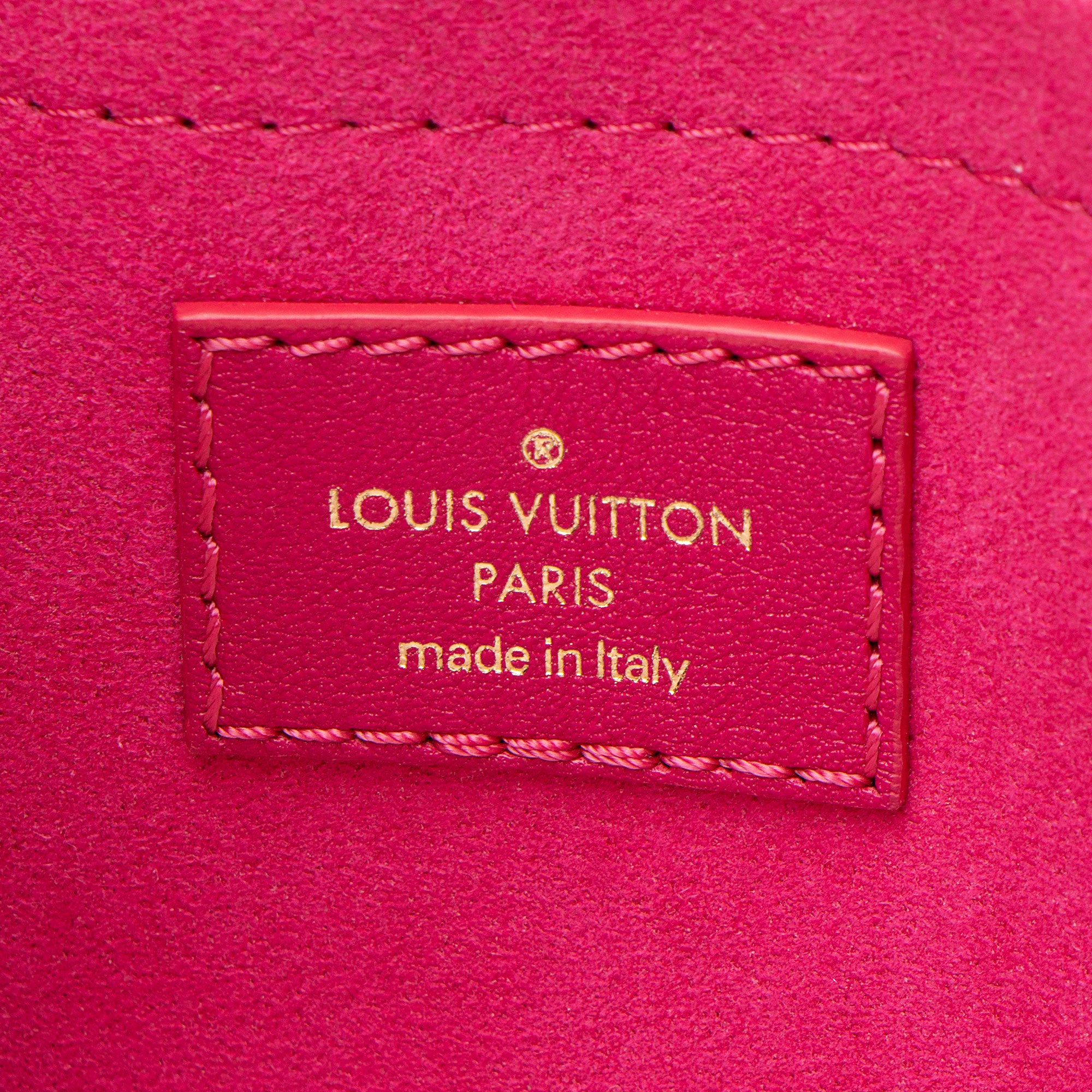 Louis Vuitton Calfskin New Wave Chain Shoulder Bag (SHF-ihtUHs)