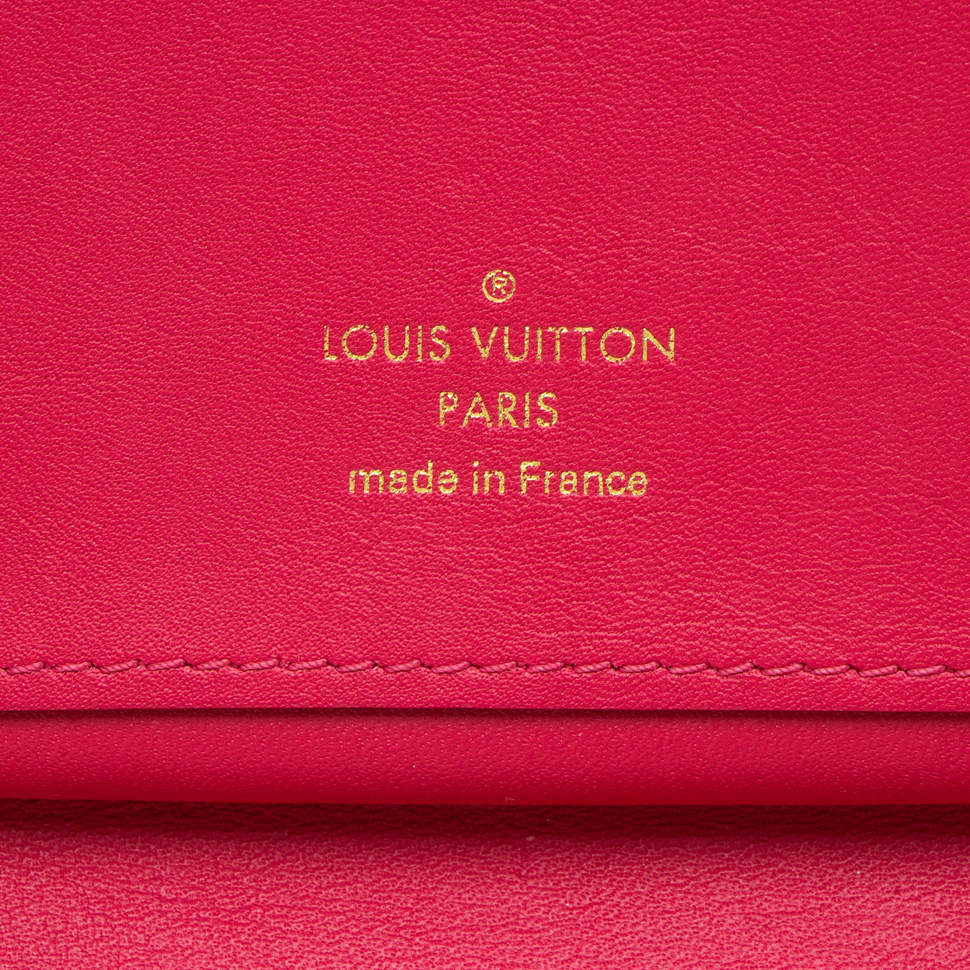 Louis Vuitton Calfskin New Wave Compact Zip Wallet