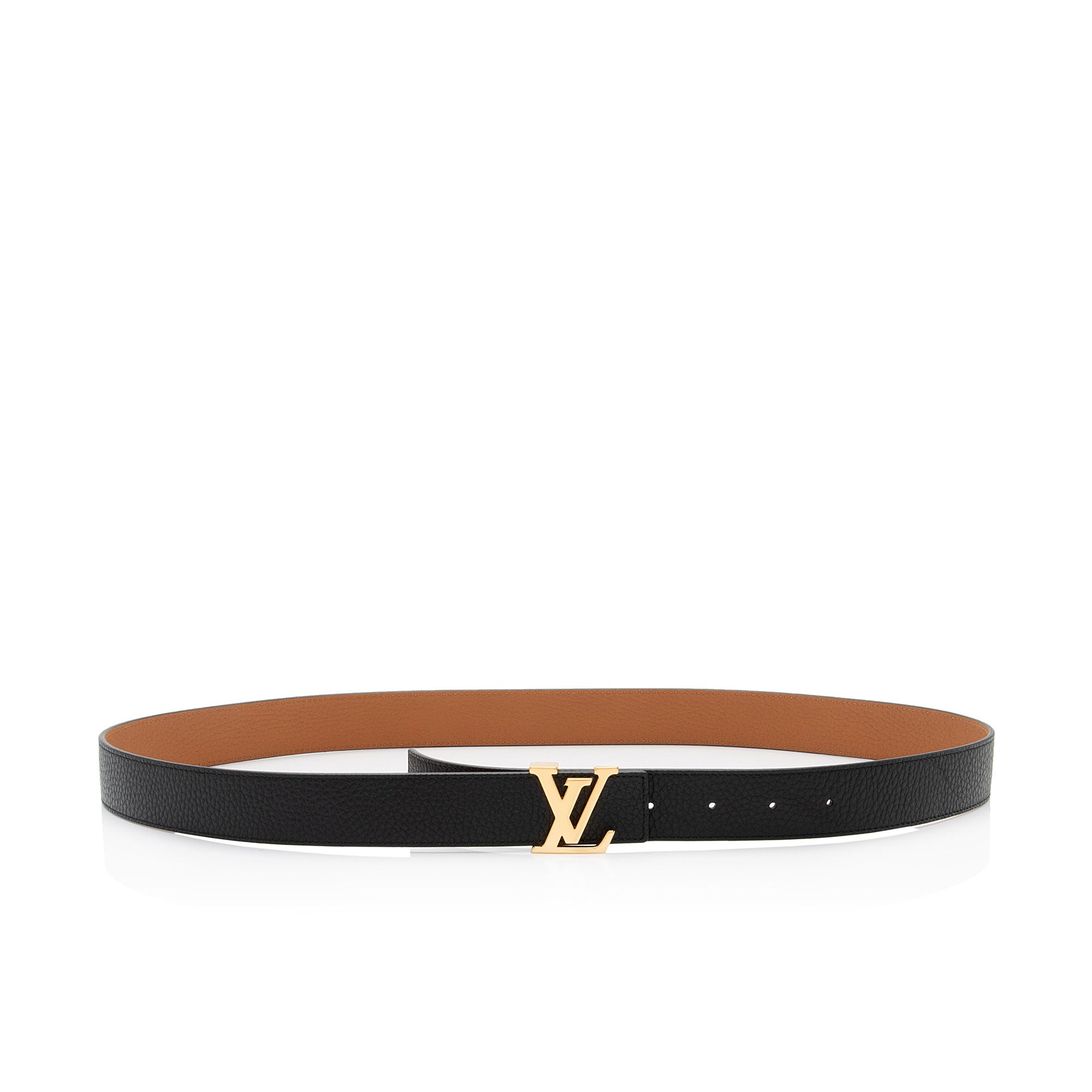 Louis Vuitton Calfskin Reversible Initiales 40mm Belt - Size 40 / 100 (SHF-cHF8Wo)