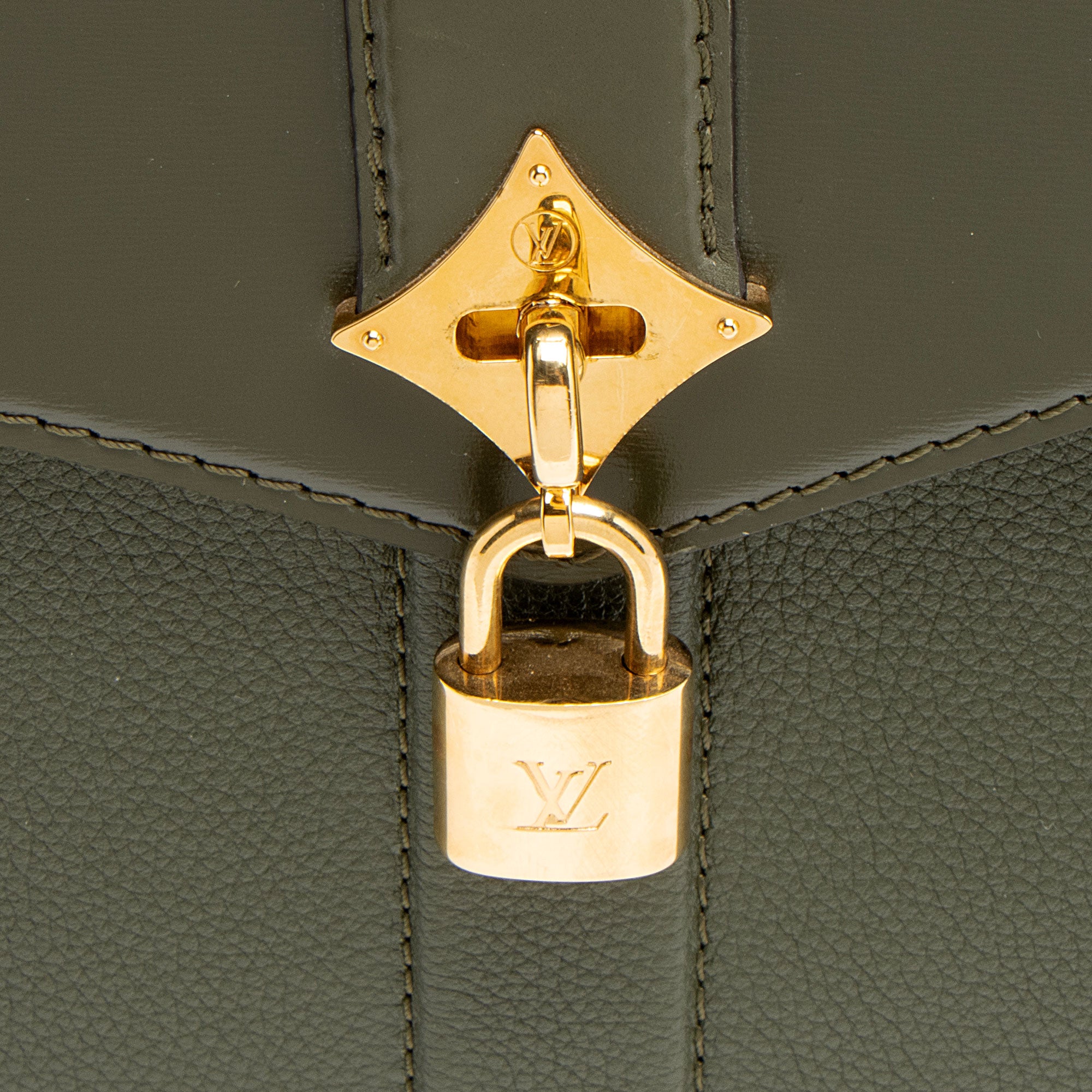 Louis Vuitton Calfskin Rose Des Vents MM Top Handle