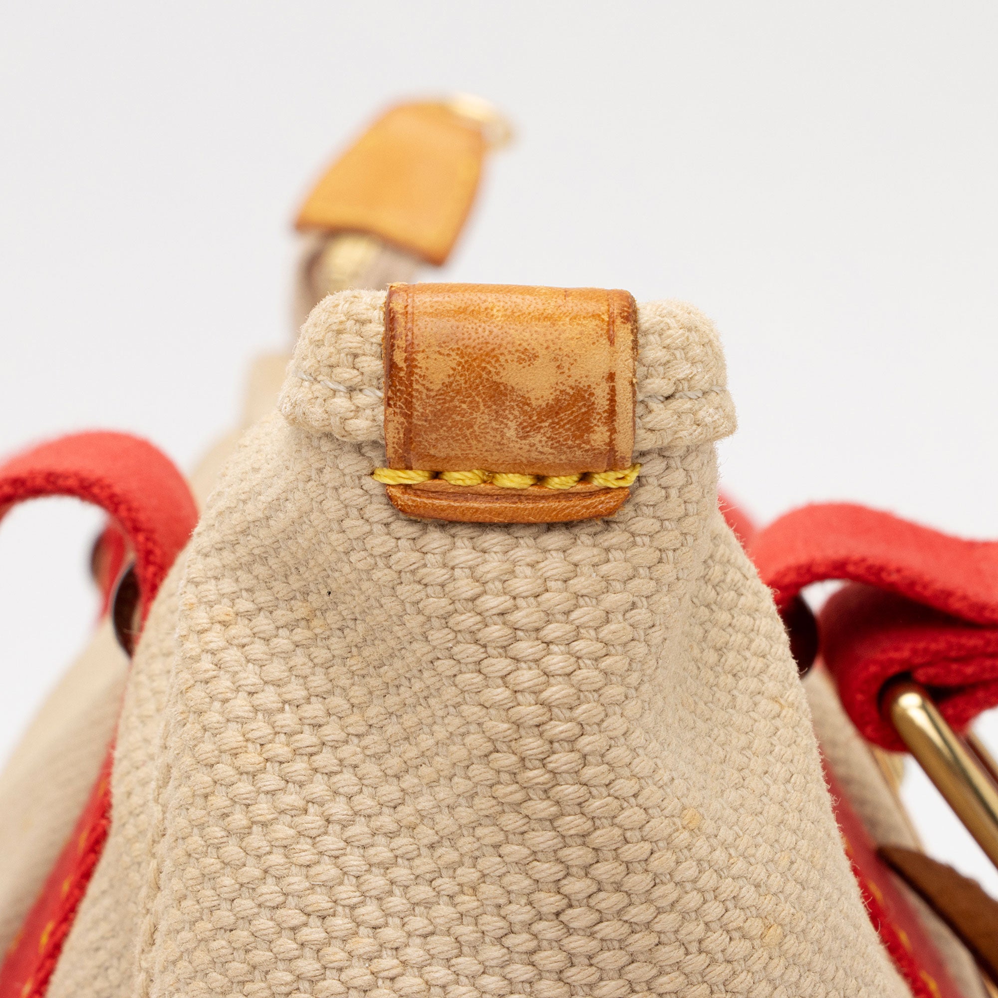 Louis Vuitton Canvas Antigua Cabas MM Tote (SHF-zkEfXc)