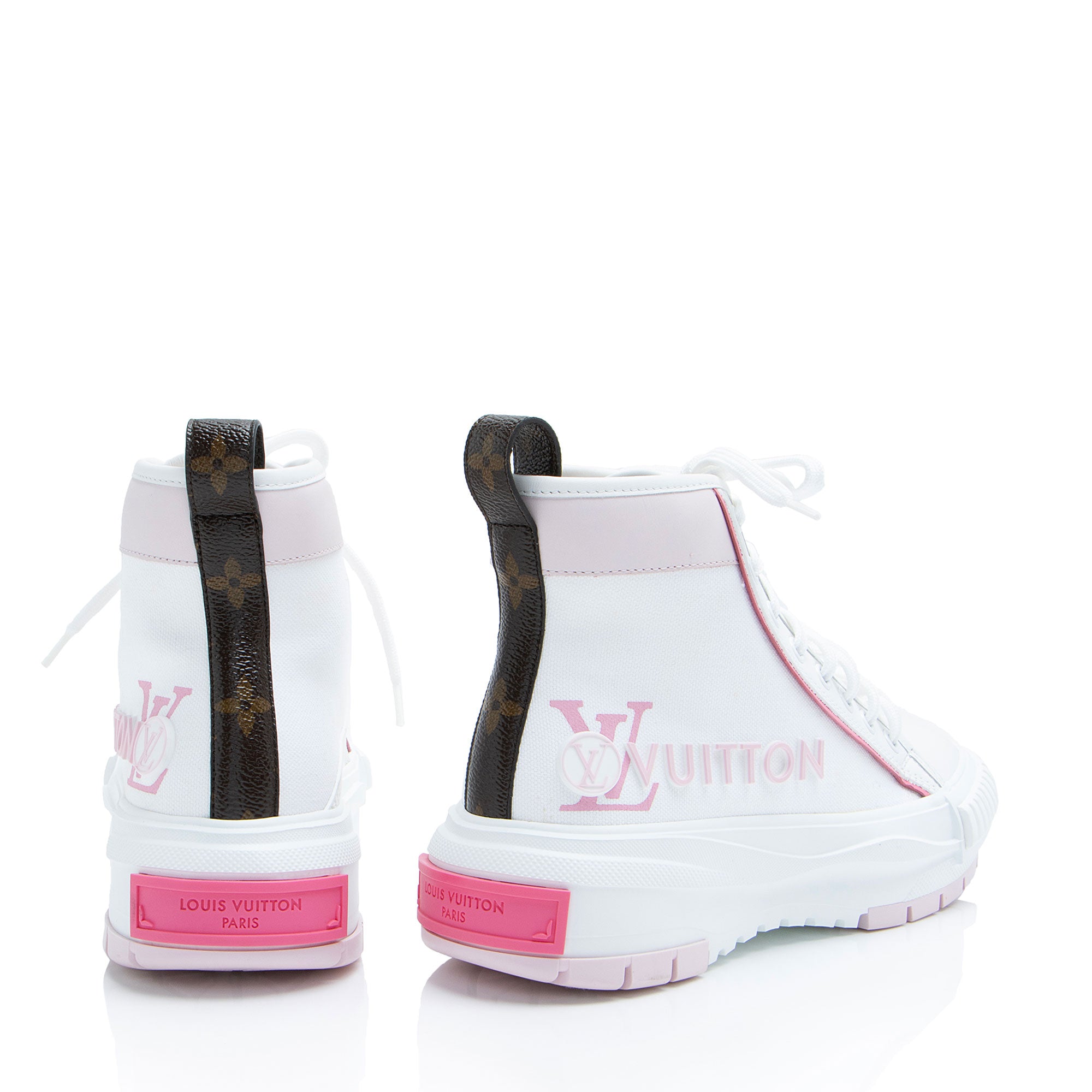 Louis Vuitton Canvas LV Squad Sneakers - Size 6 / 36 (SHF-nN76Xh)