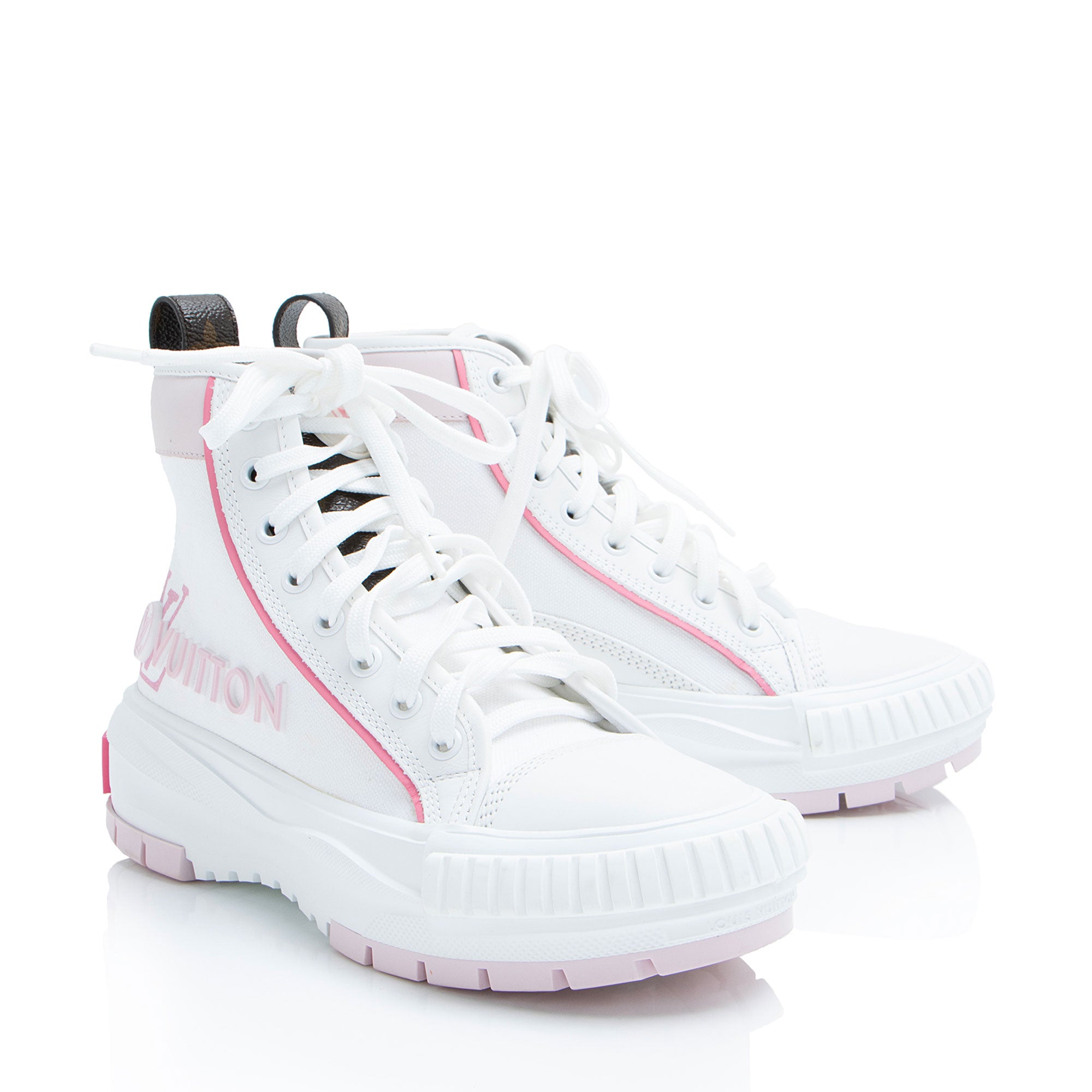 Louis Vuitton Canvas LV Squad Sneakers - Size 6 / 36 (SHF-nN76Xh)