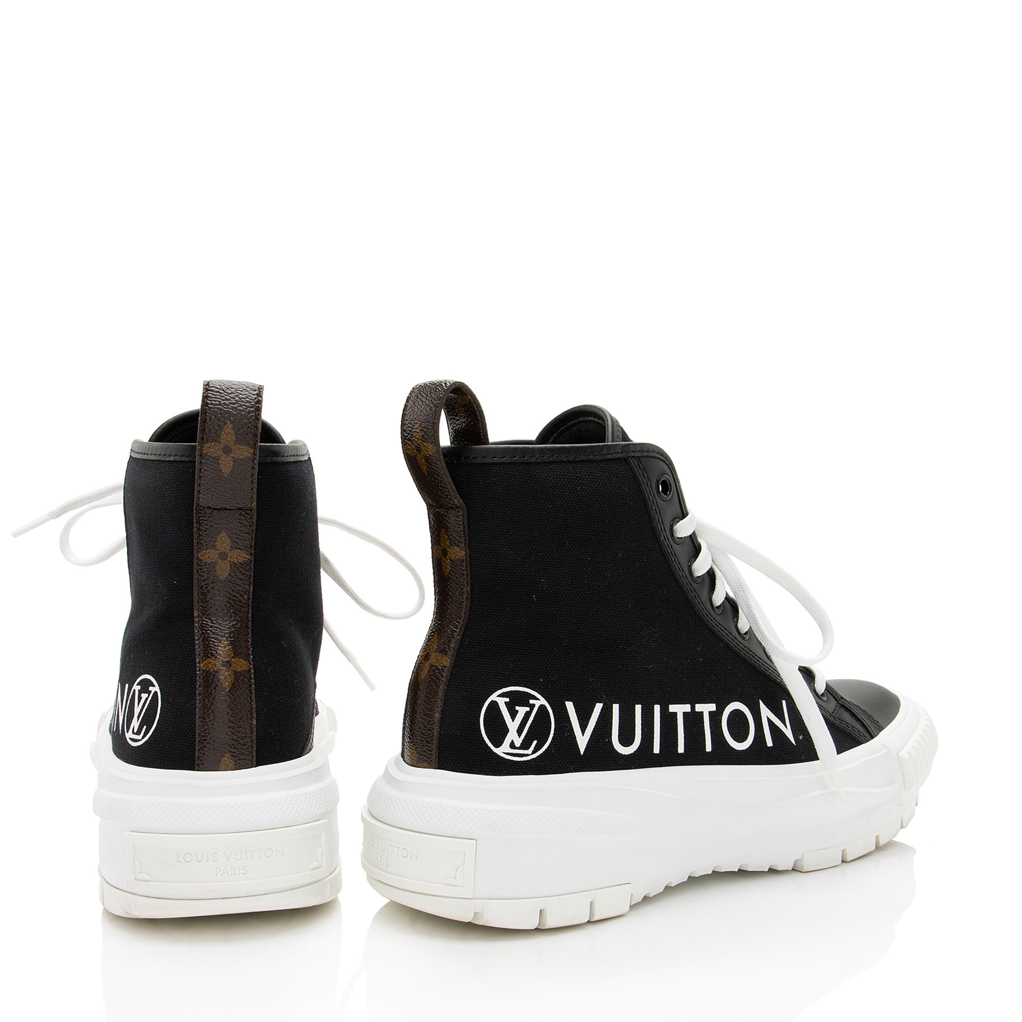 Louis Vuitton Canvas LV Squad Sneakers - Size 8.5 / 38.5 (SHF-qeV0Ix)