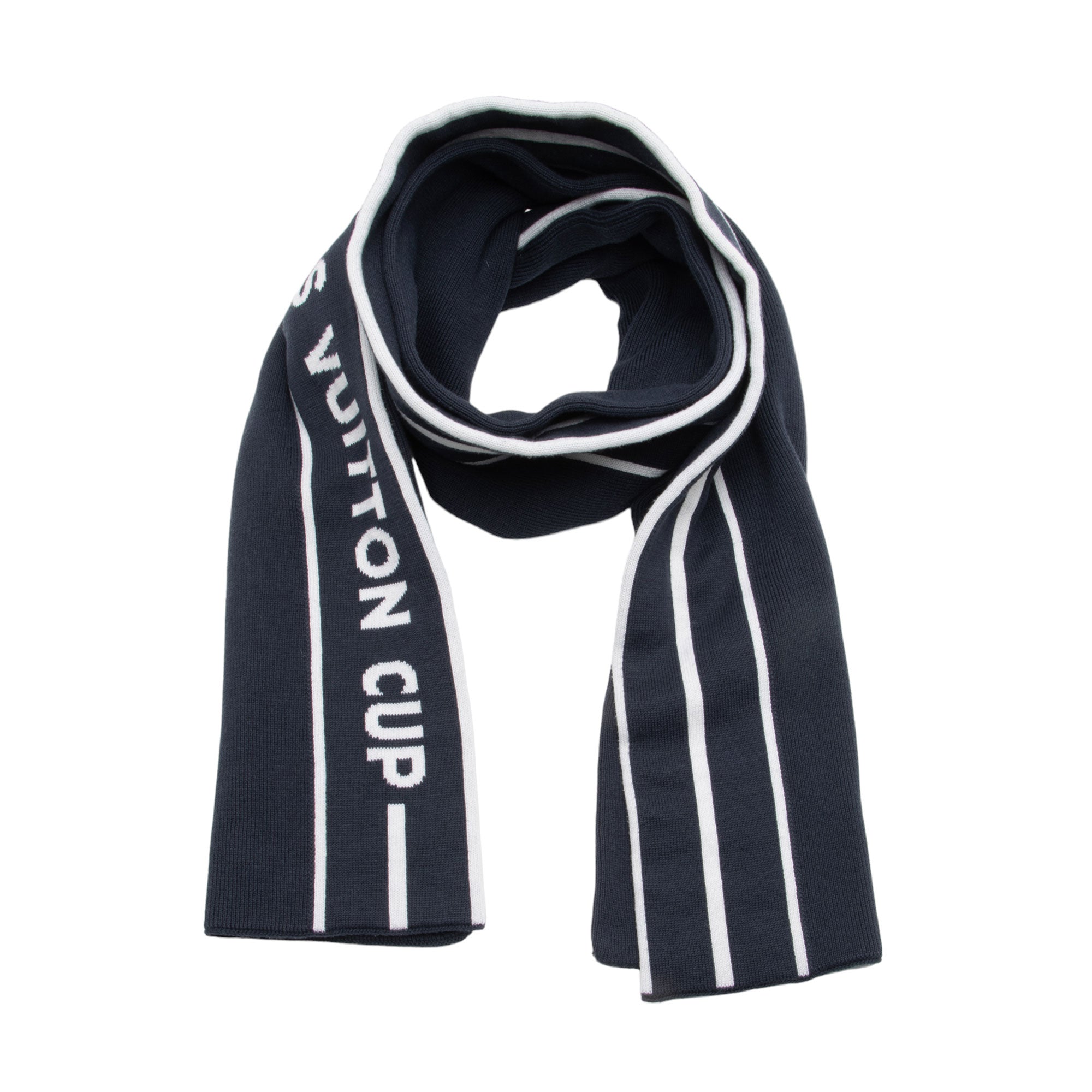 Louis Vuitton Cashmere Blend LV Cup Scarf (SHF-JMabQu)