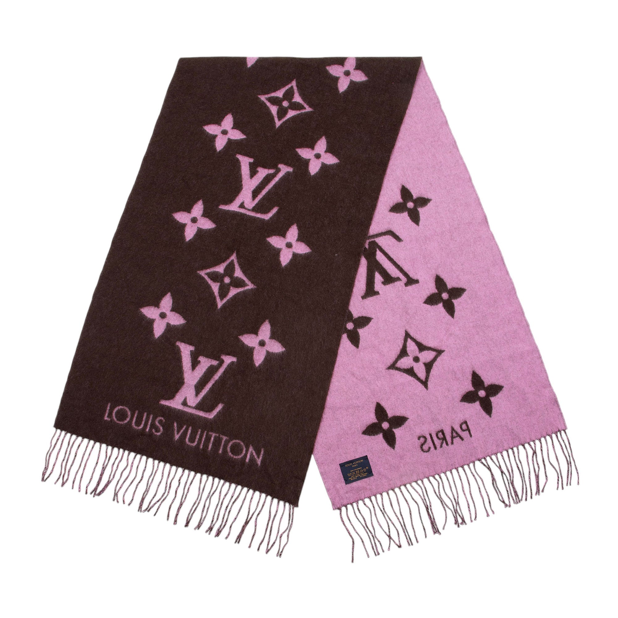 Louis Vuitton Cashmere Reykjavik Monogram Scarf