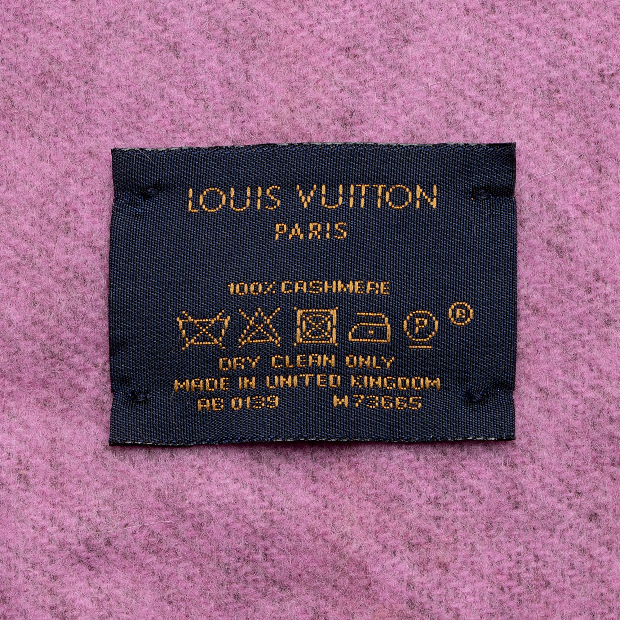 Louis Vuitton Cashmere Reykjavik Monogram Scarf