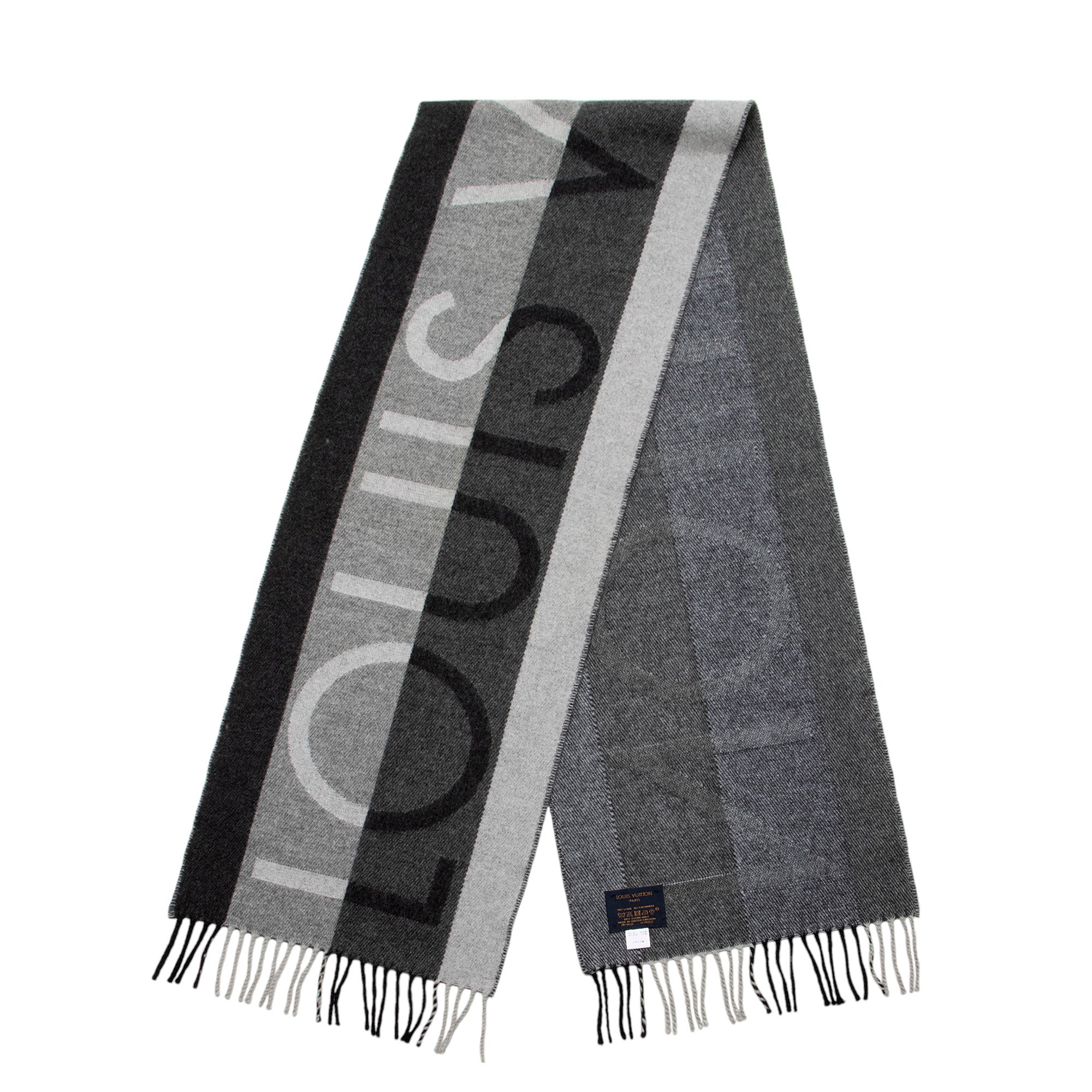 Louis Vuitton Cashmere Wool Blend Horizon Scarf