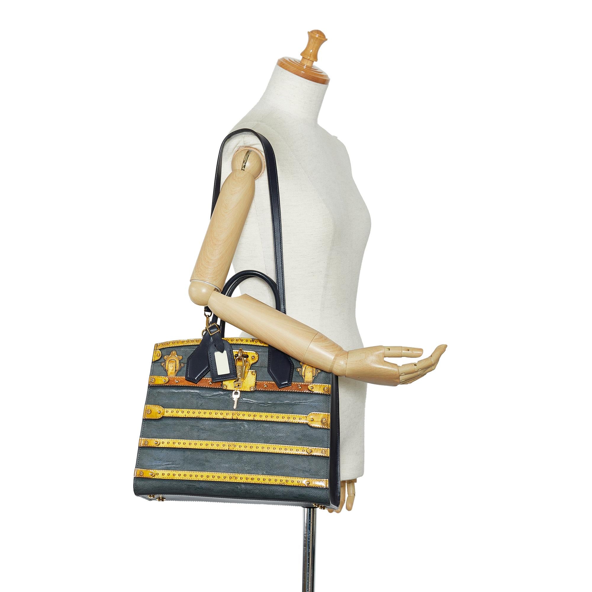Louis Vuitton City Steamer Time Trunk Canvas MM (SHG-oeTgqx)