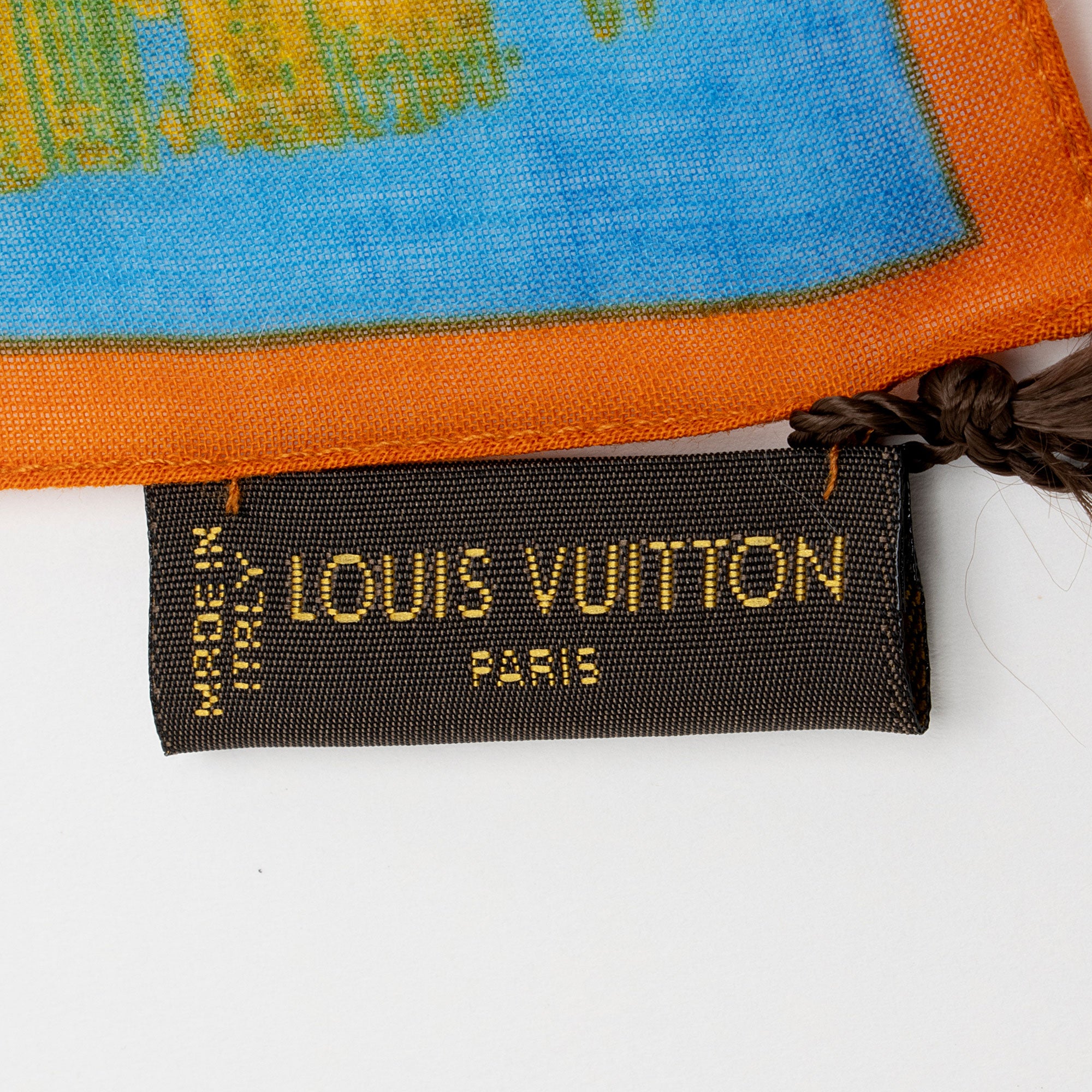 Louis Vuitton x Richard Prince Cotton Pulp Bandana Scarf (SHF-W38vv9)