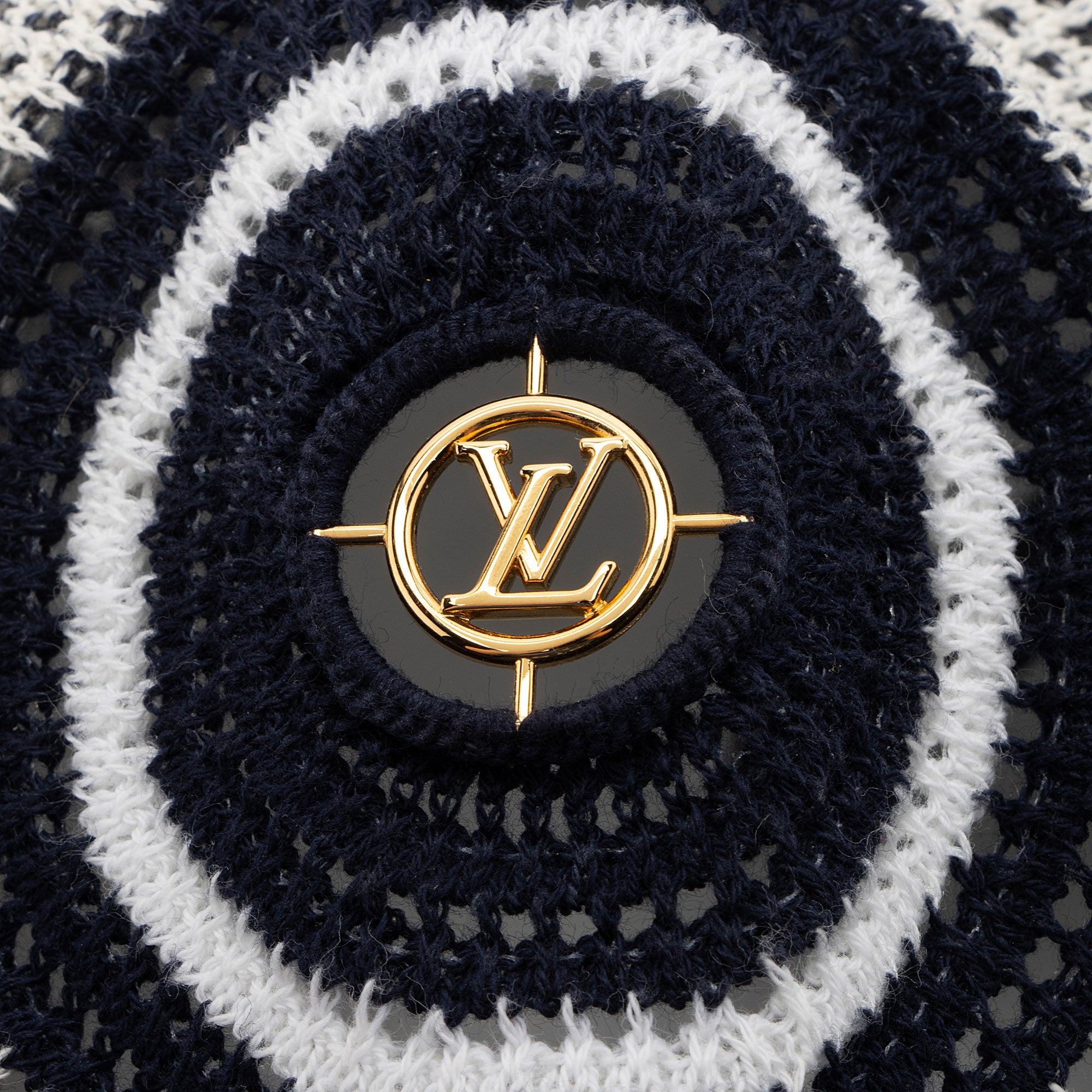 Louis Vuitton Monogram Crochet Summer Breath Bucket Hat
