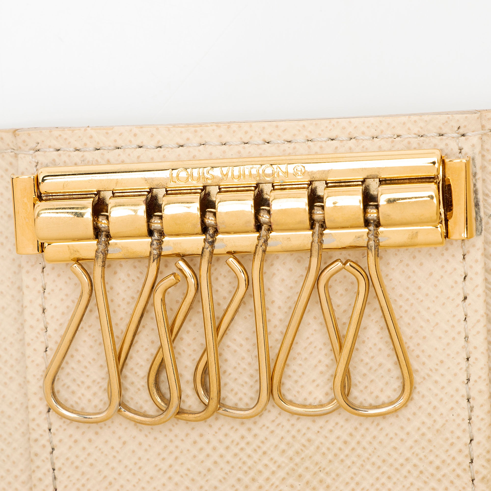 Louis Vuitton Damier Azur 6 Key Holder