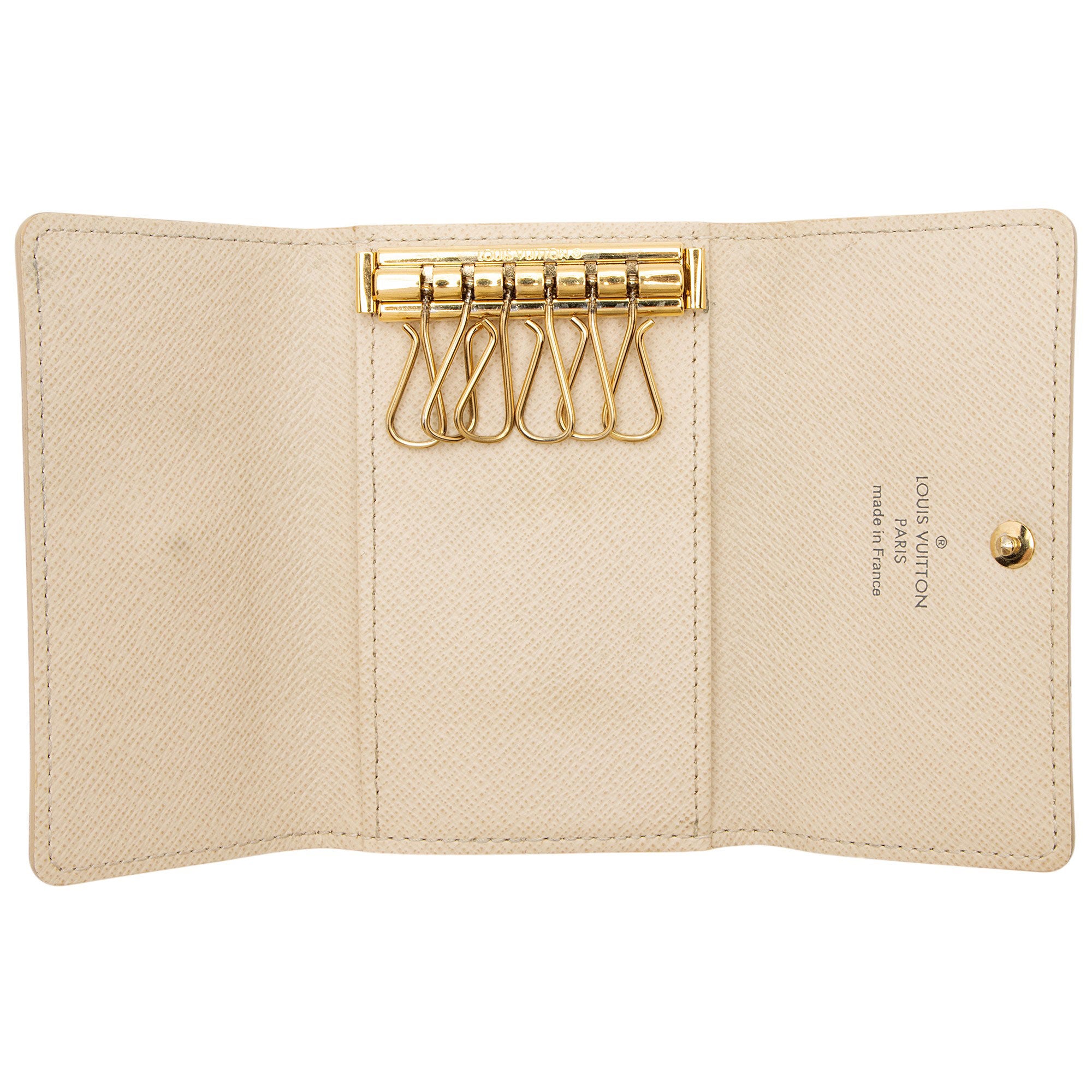 Louis Vuitton Damier Azur 6 Key Holder