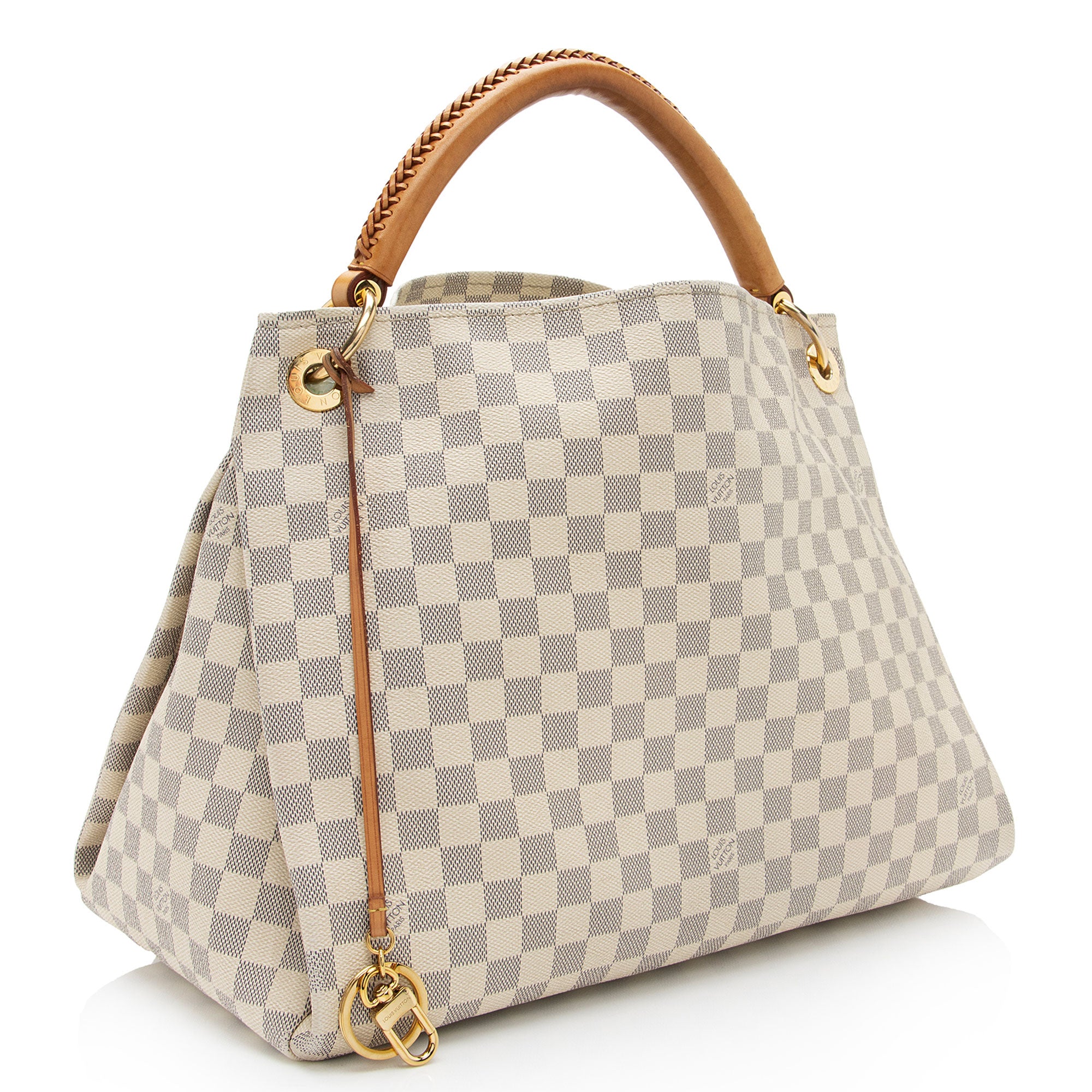Louis Vuitton Damier Azur Artsy MM Shoulder Bag (SHF-A8ts8C)