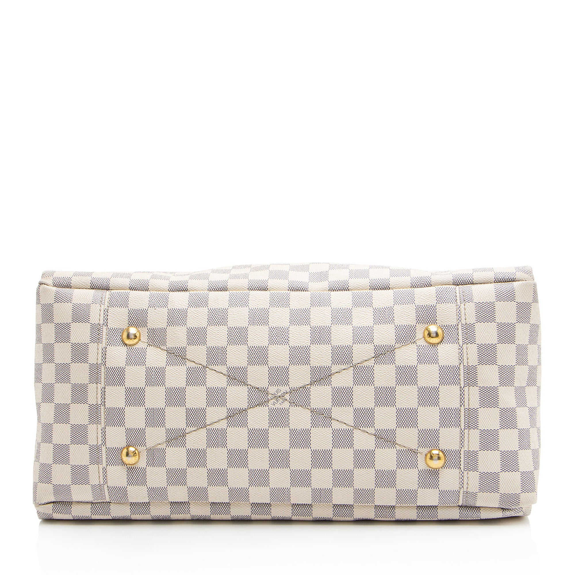 Louis Vuitton Damier Azur Artsy MM Shoulder Bag (SHF-D9Abmw)