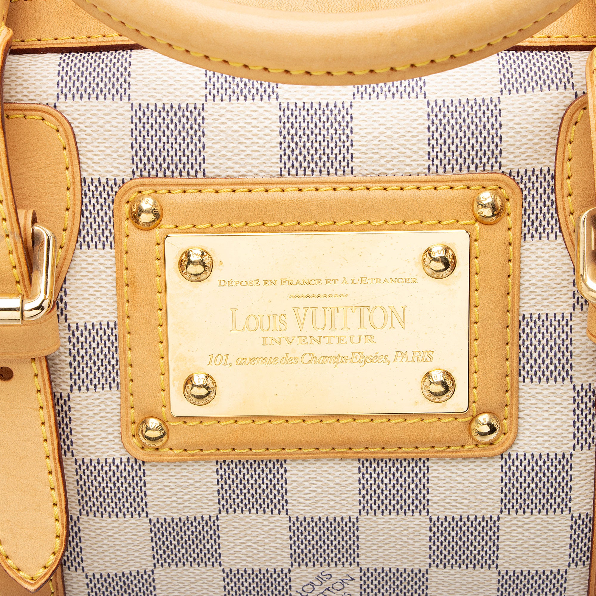 Louis Vuitton Damier Azur Berkeley Satchel