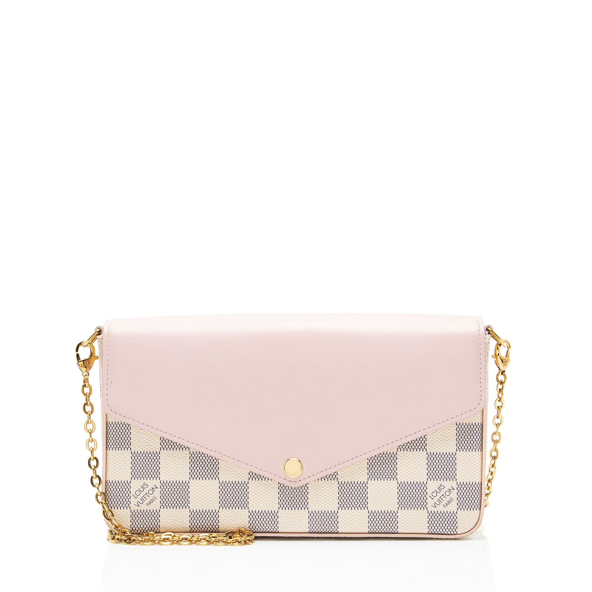 Louis Vuitton Damier Azur Calfskin Felicie Pochette