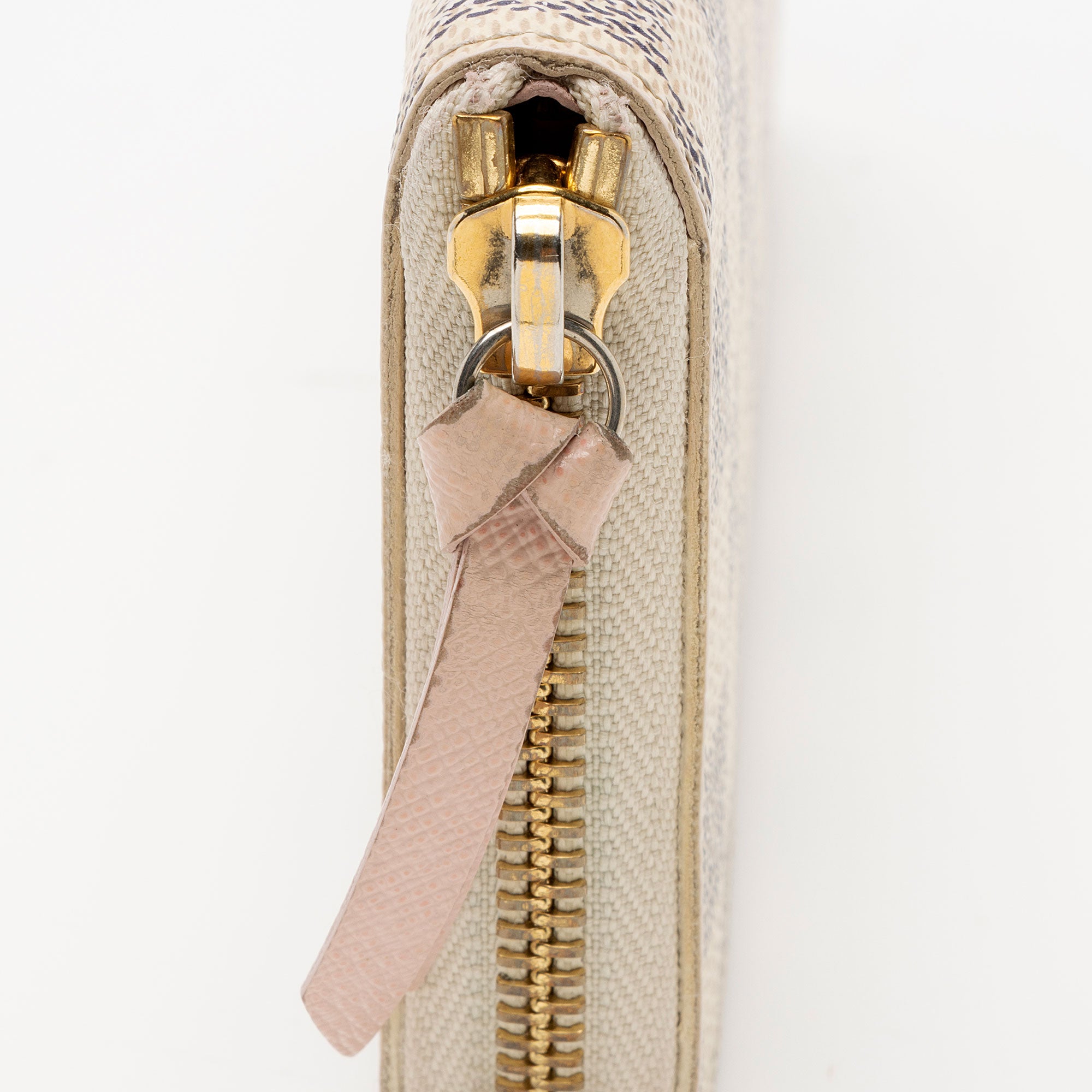 Louis Vuitton Damier Azur Clemence Wallet (SHF-AkiPro)