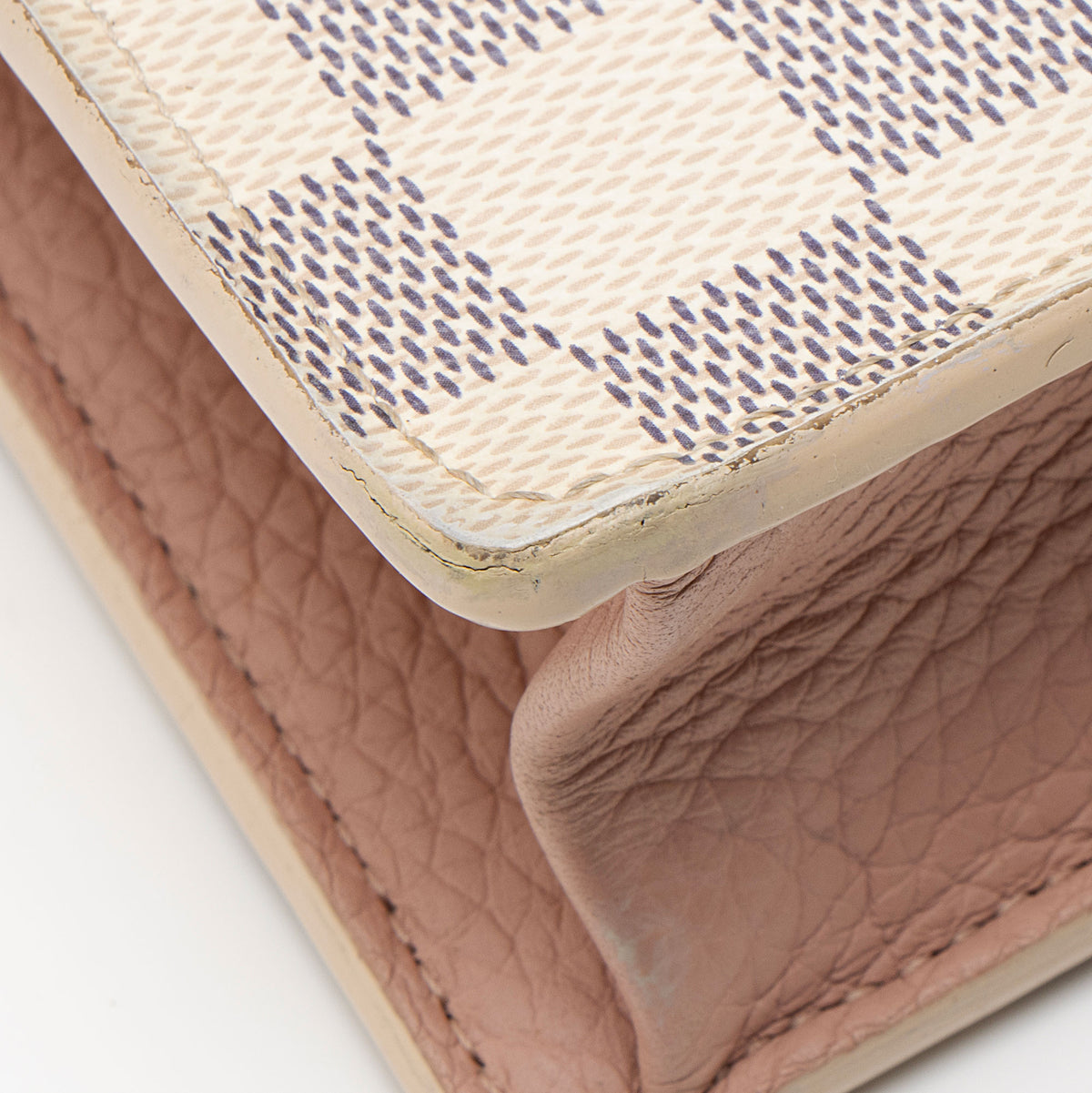 Louis Vuitton Damier Azur Croisette Chain Wallet