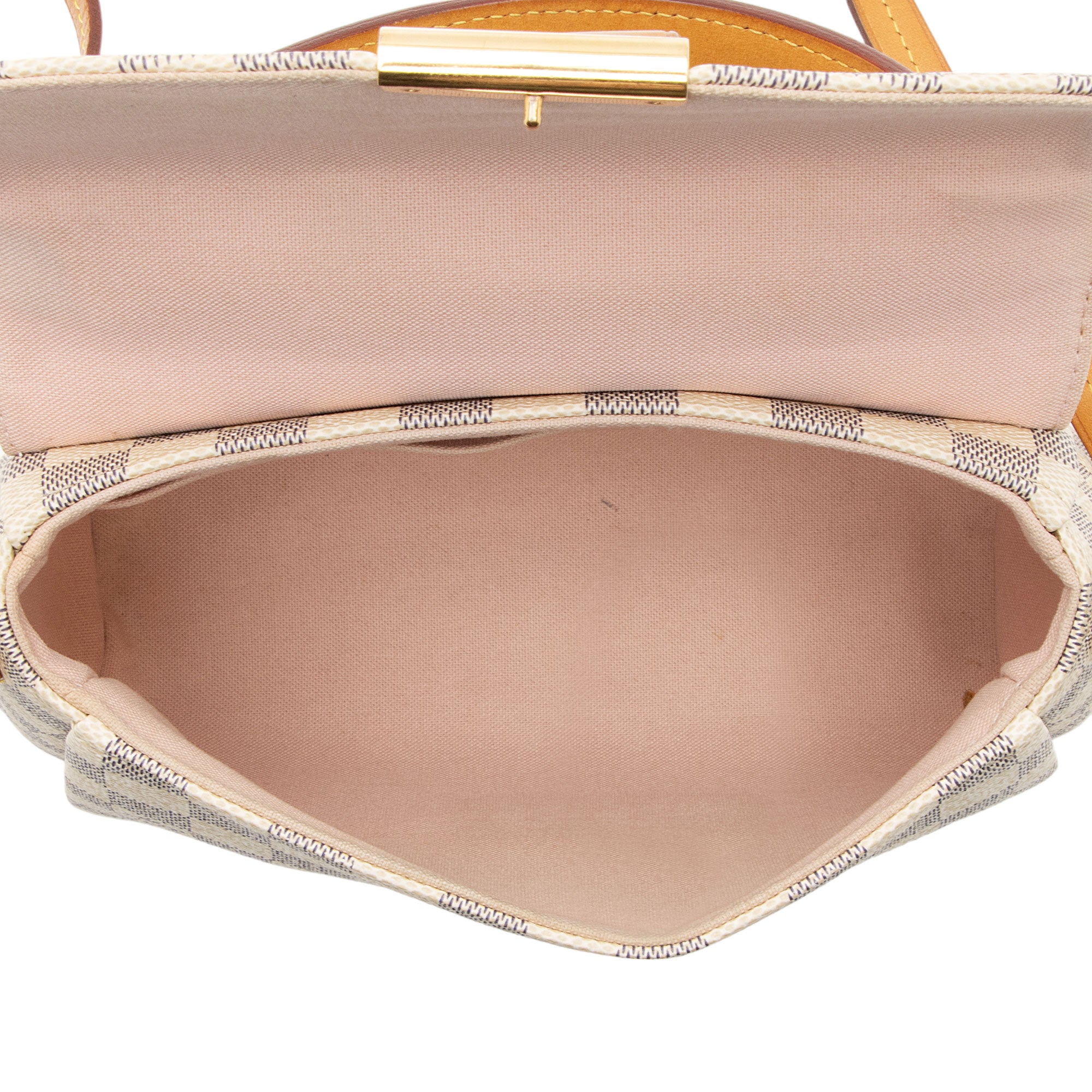 Louis Vuitton Damier Azur Croisette Shoulder Bag (SHF-8mbXF1)