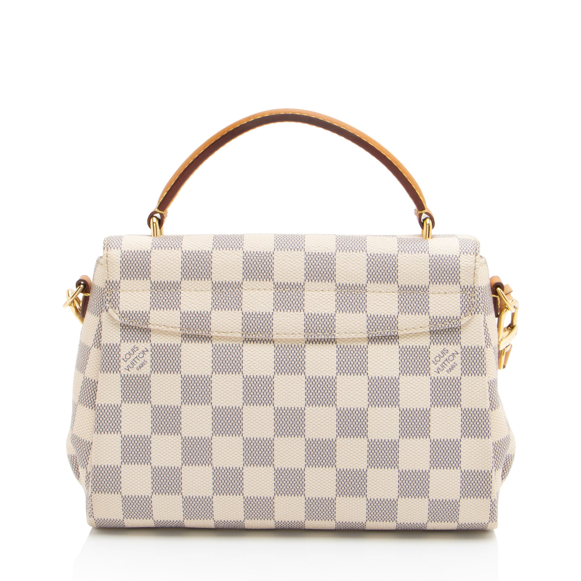 Louis Vuitton Damier Azur Croisette Shoulder Bag (SHF-crwpX0)