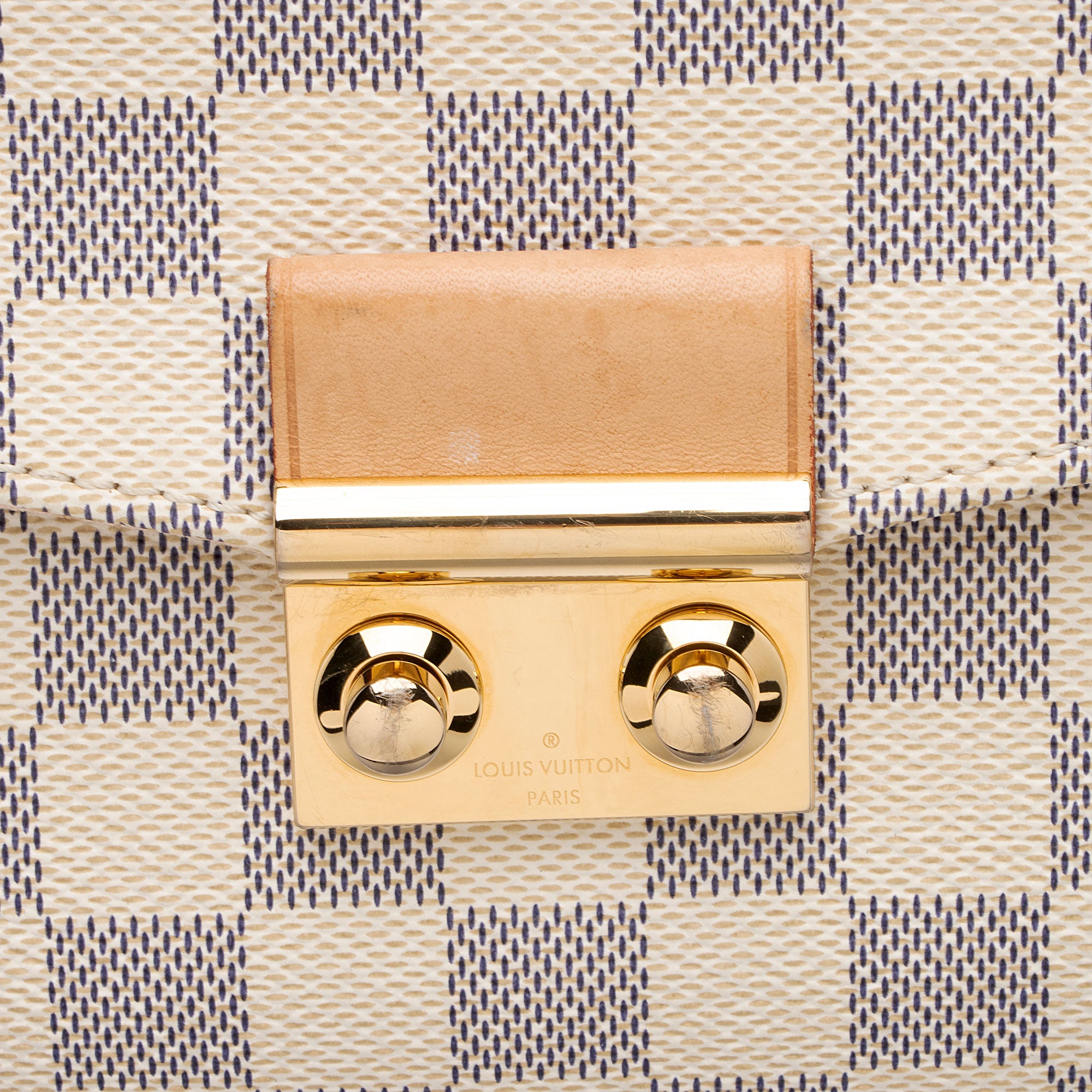 Louis Vuitton Damier Azur Croisette Shoulder Bag