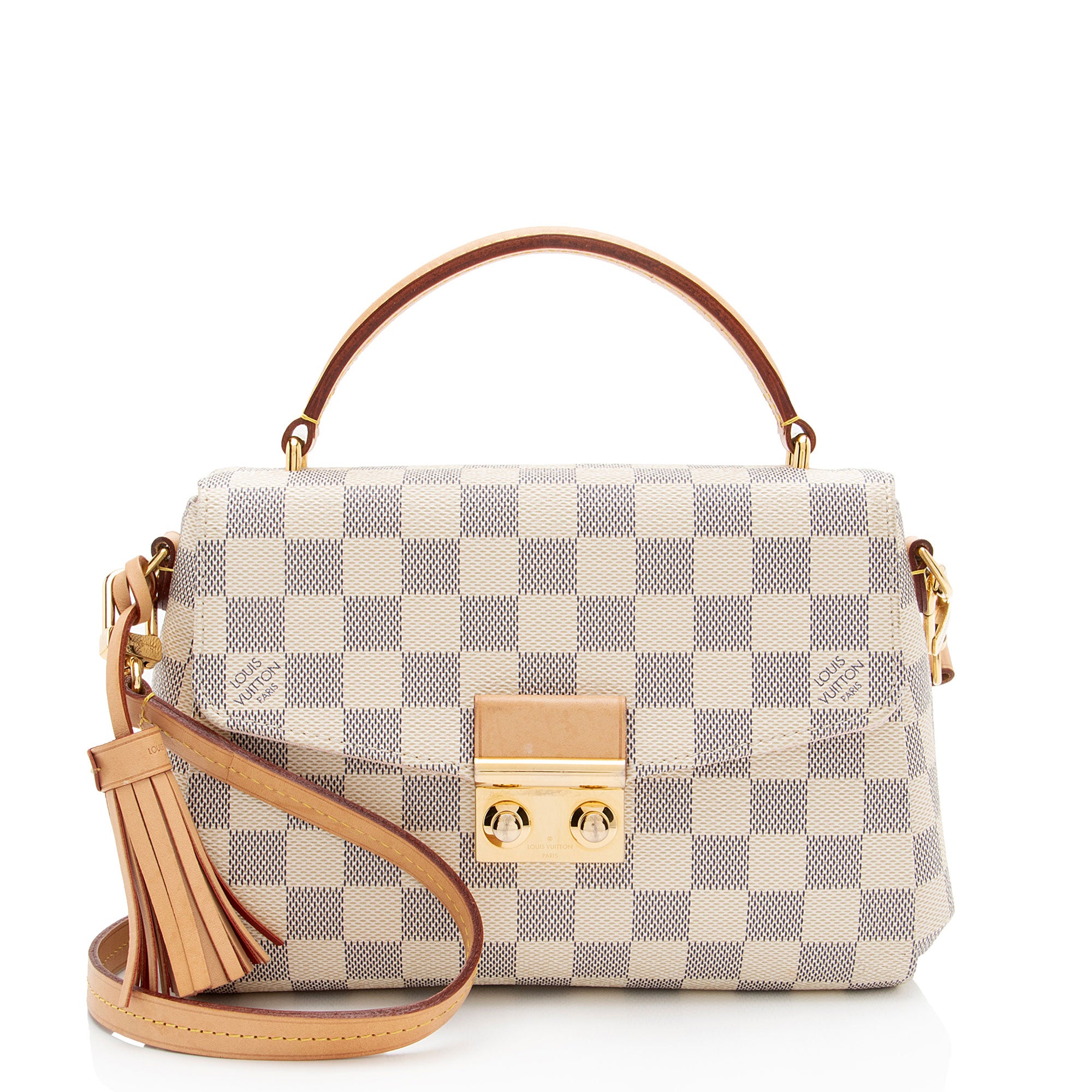 Louis Vuitton Damier Azur Croisette Shoulder Bag