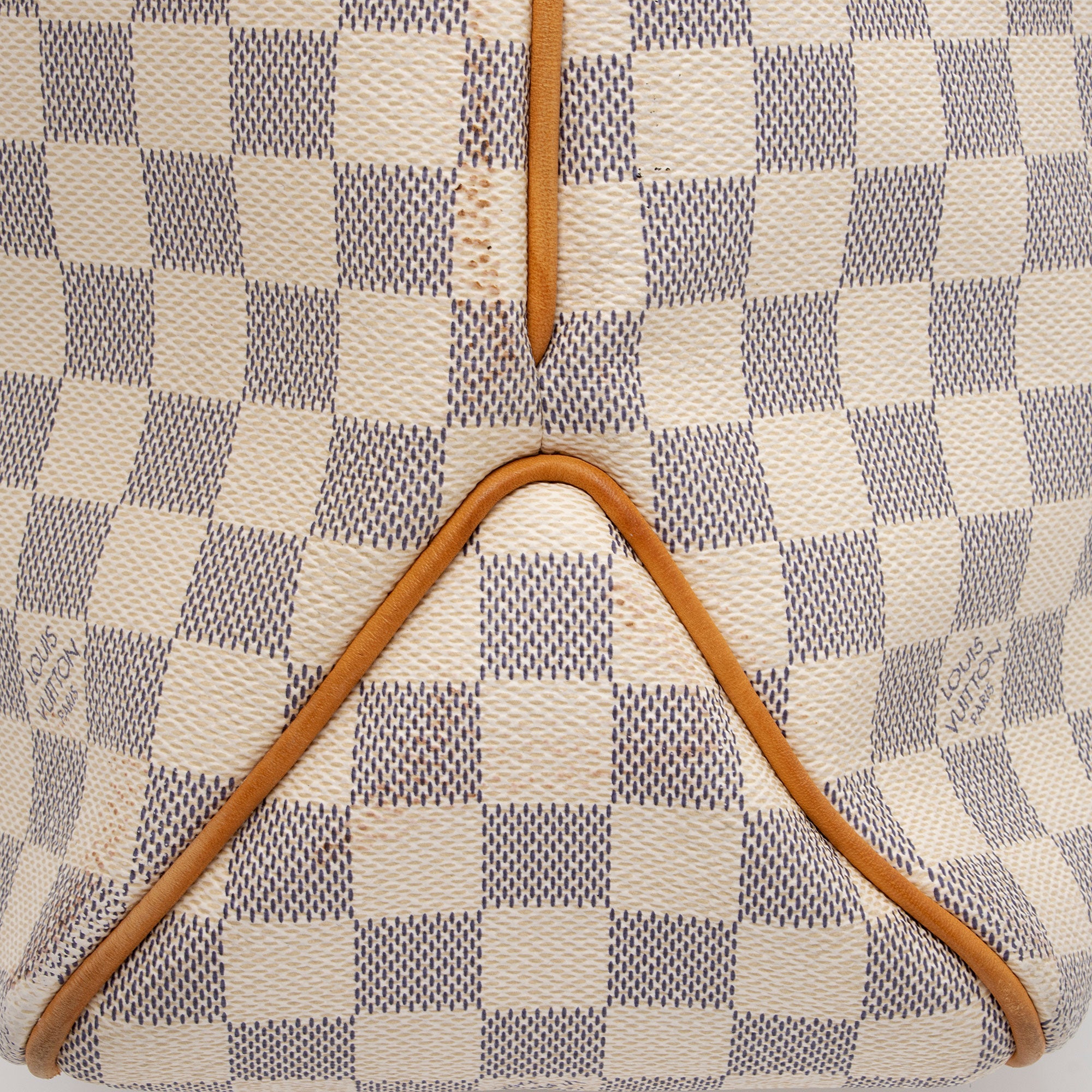 Louis Vuitton Damier Azur Delightful MM Shoulder Bag (SHF-71WTjj)