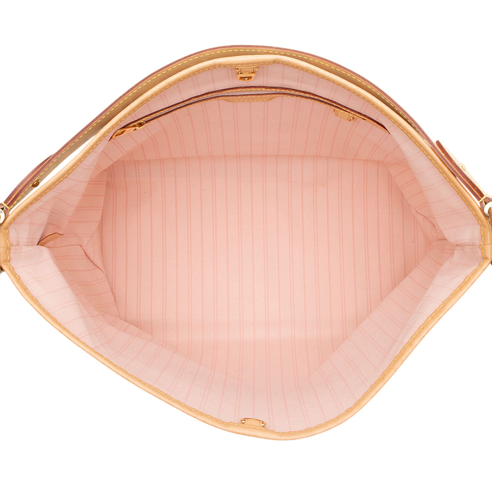 Louis Vuitton Damier Azur Delightful MM Shoulder Bag