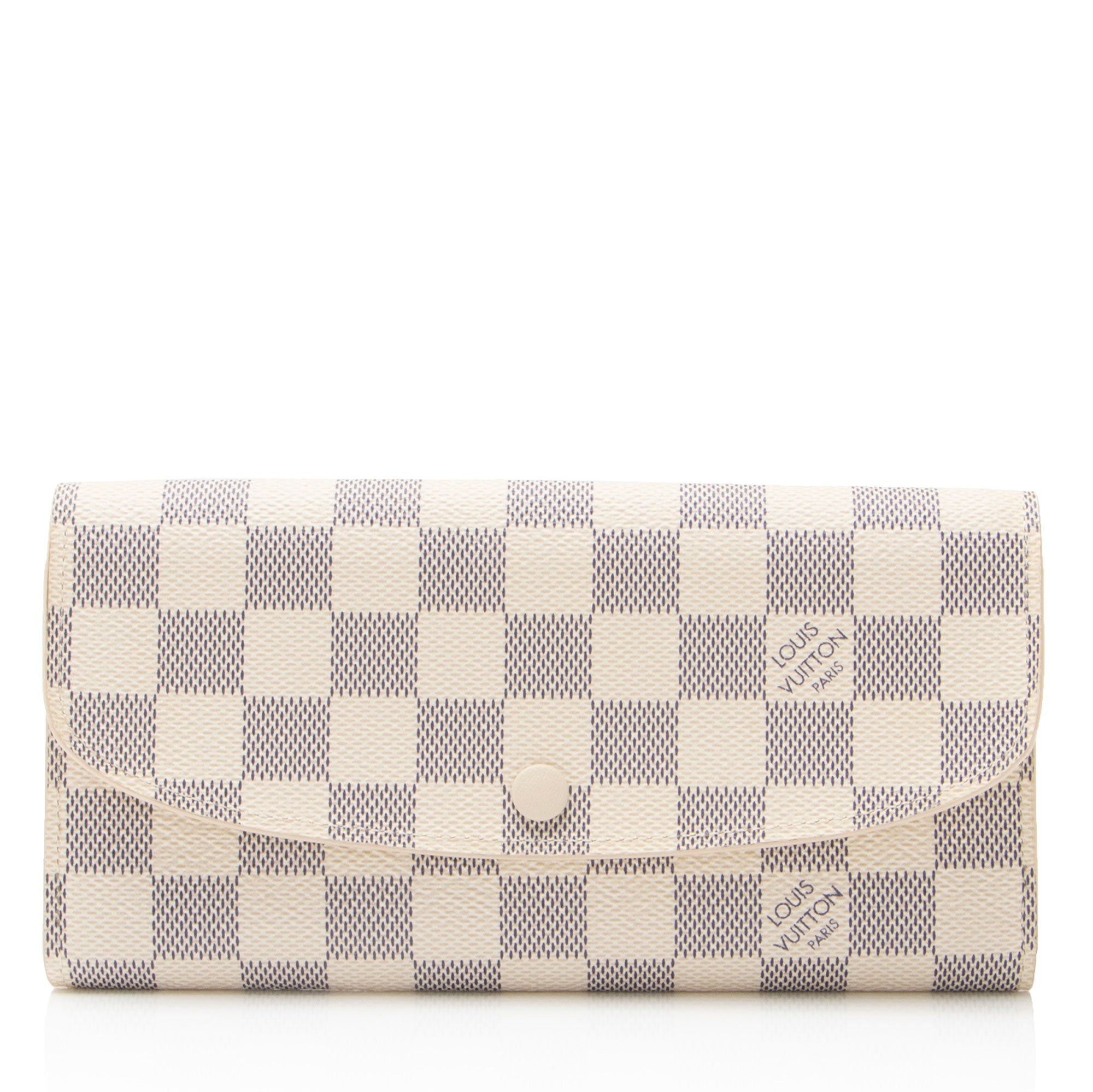 Louis Vuitton Damier Azur Emilie Wallet