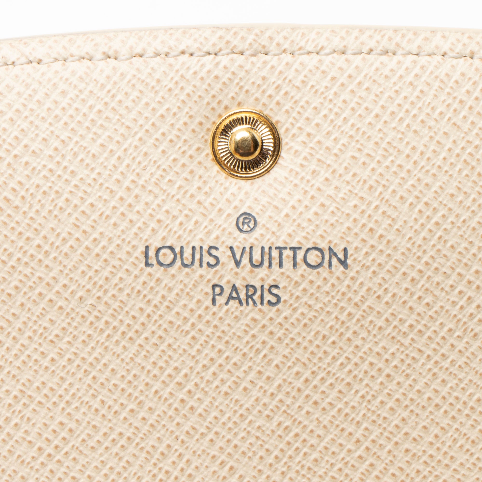 Louis Vuitton Damier Azur Emilie Wallet